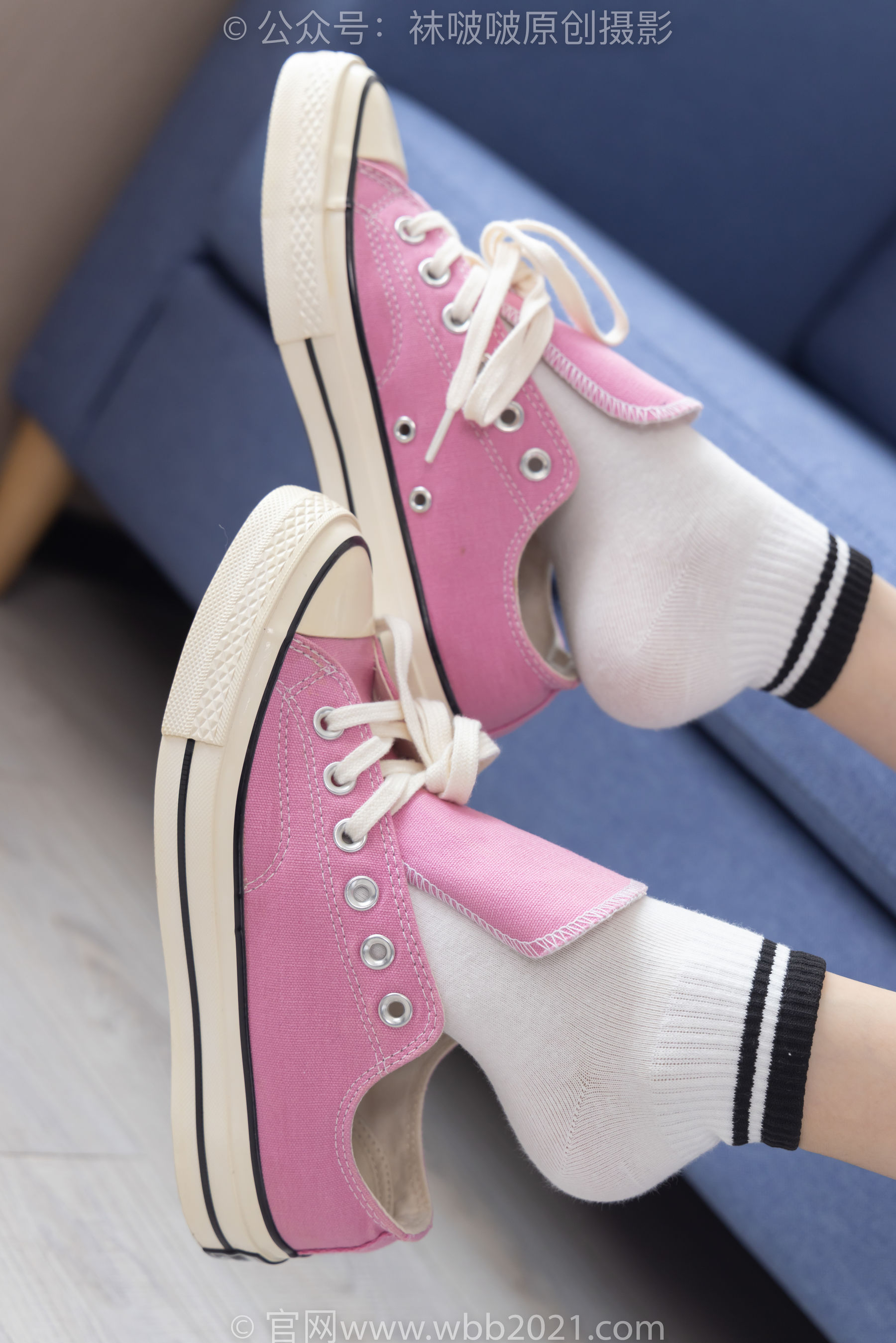 BoBoSocks袜啵啵 No.250 稚予 -板鞋、皮鞋、白棉袜、灰棉袜
