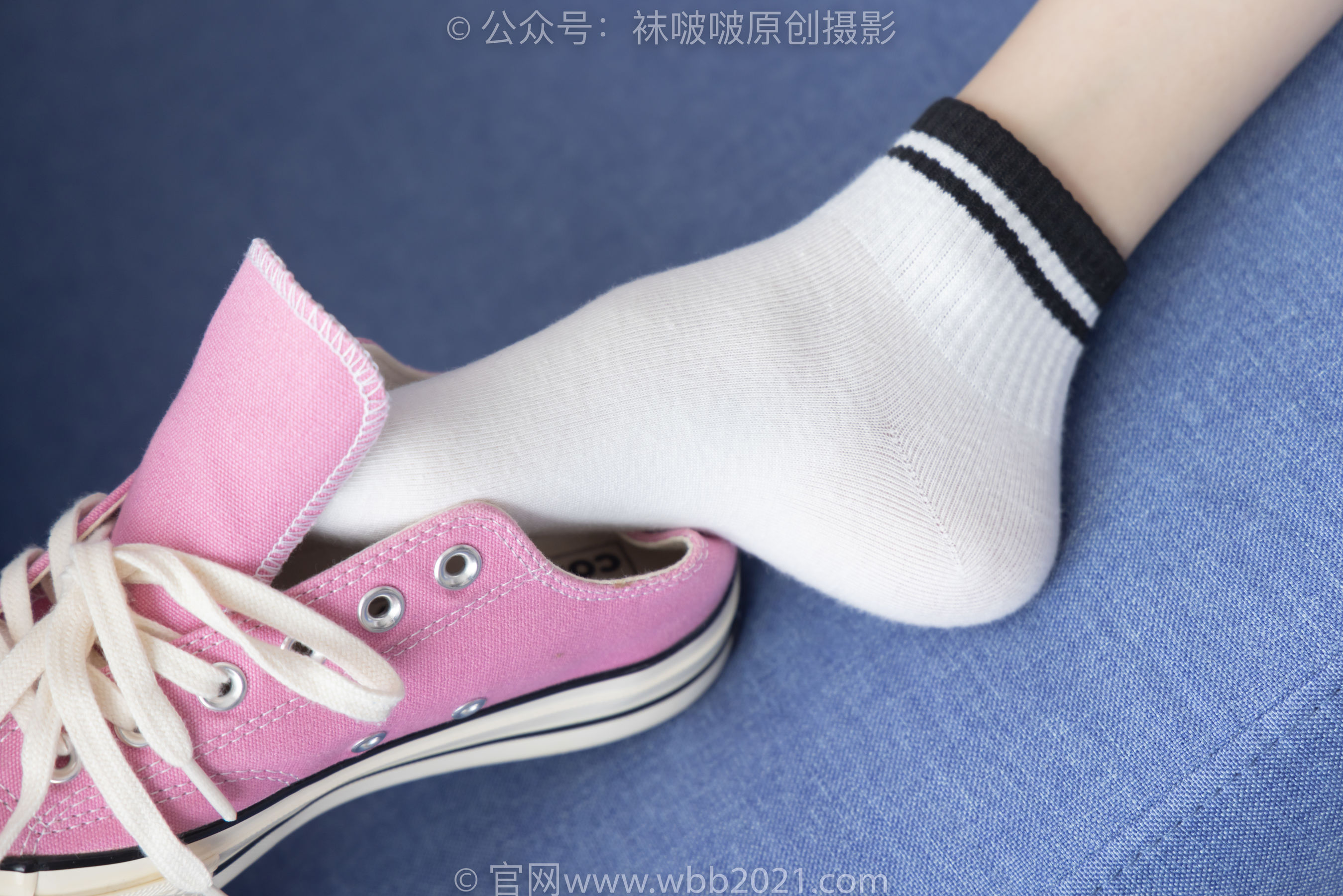BoBoSocks袜啵啵 No.250 稚予 -板鞋、皮鞋、白棉袜、灰棉袜
