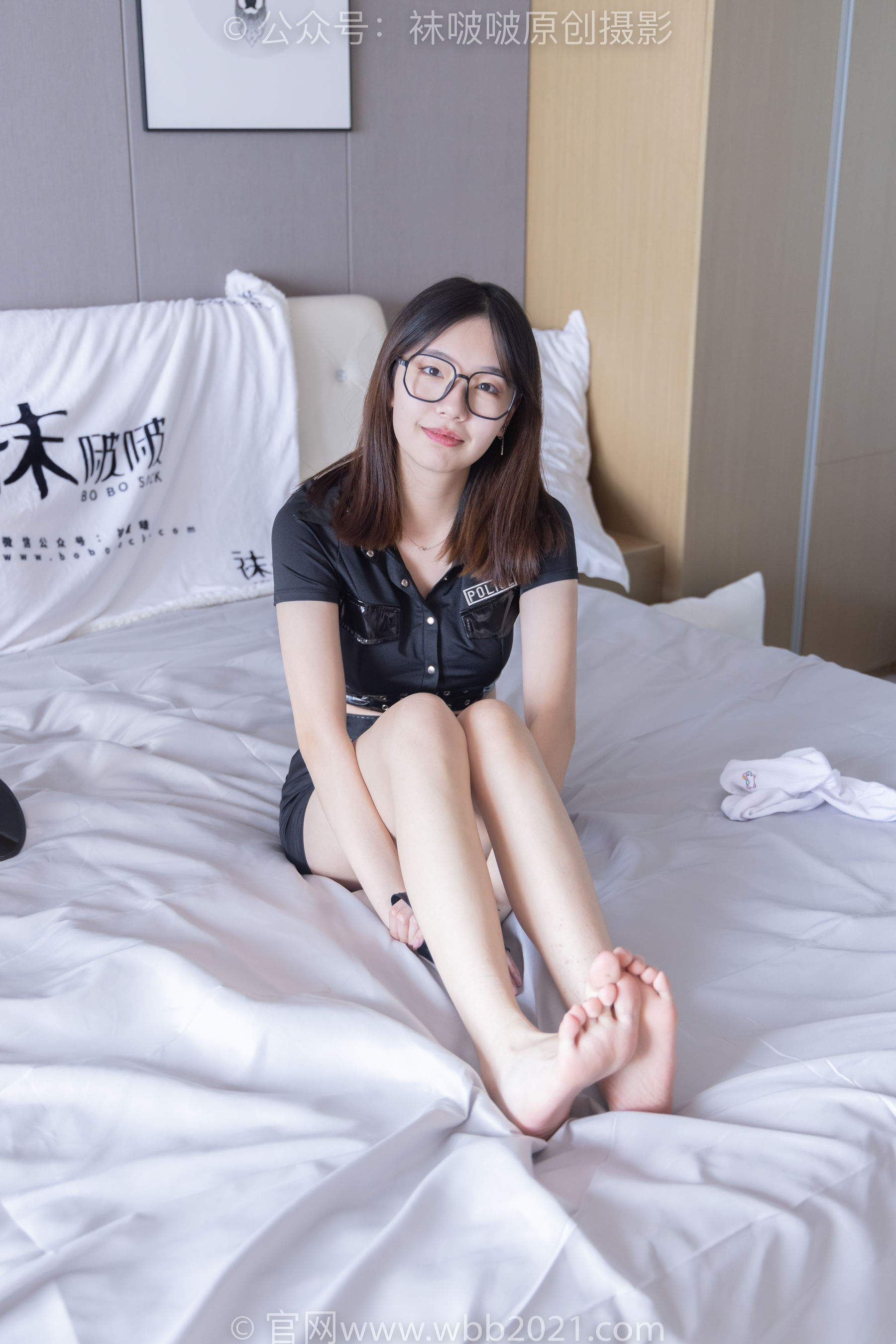 BoBoSocks袜啵啵 No.254 小甜豆 -长靴、白棉袜、裸足、小女警