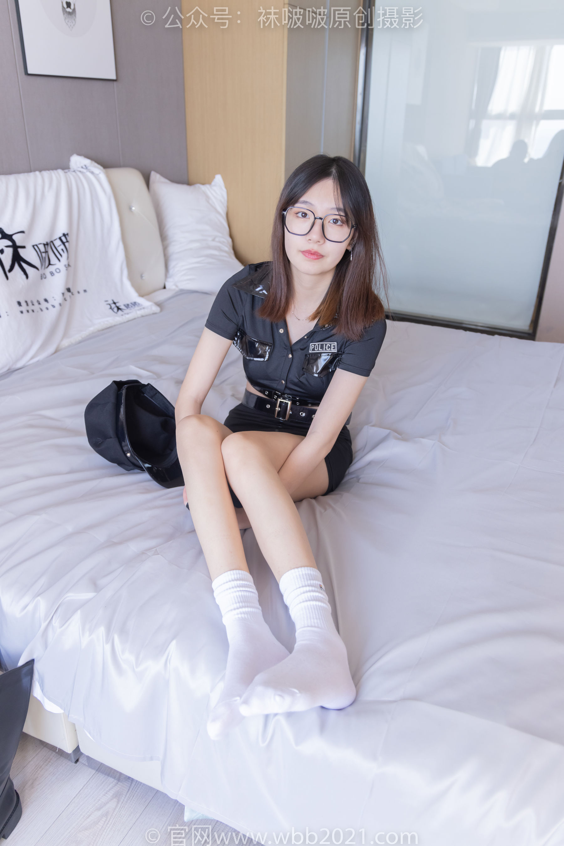 BoBoSocks袜啵啵 No.254 小甜豆 -长靴、白棉袜、裸足、小女警