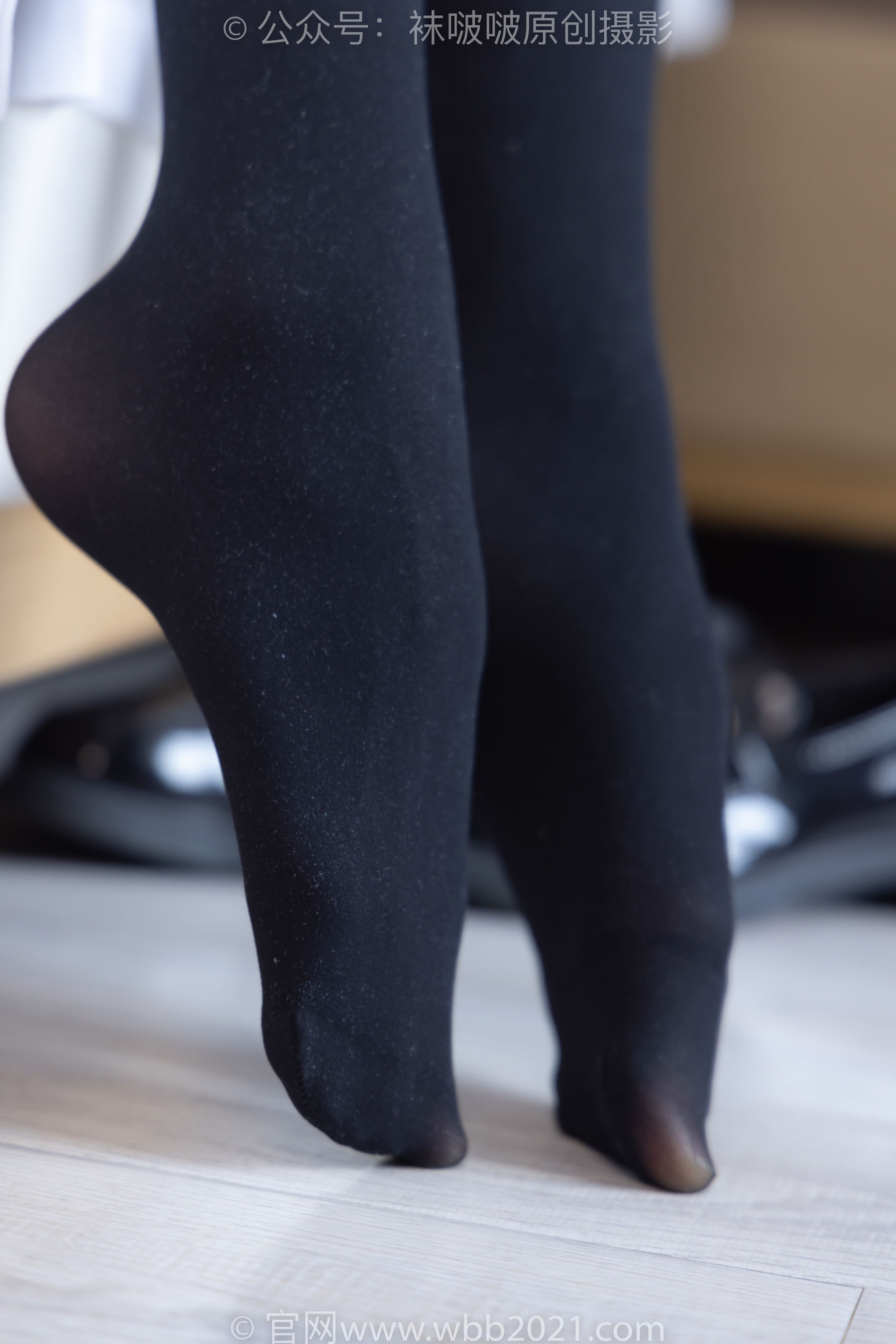 BoBoSocks袜啵啵 No.255 稚予 -皮鞋、厚黑丝