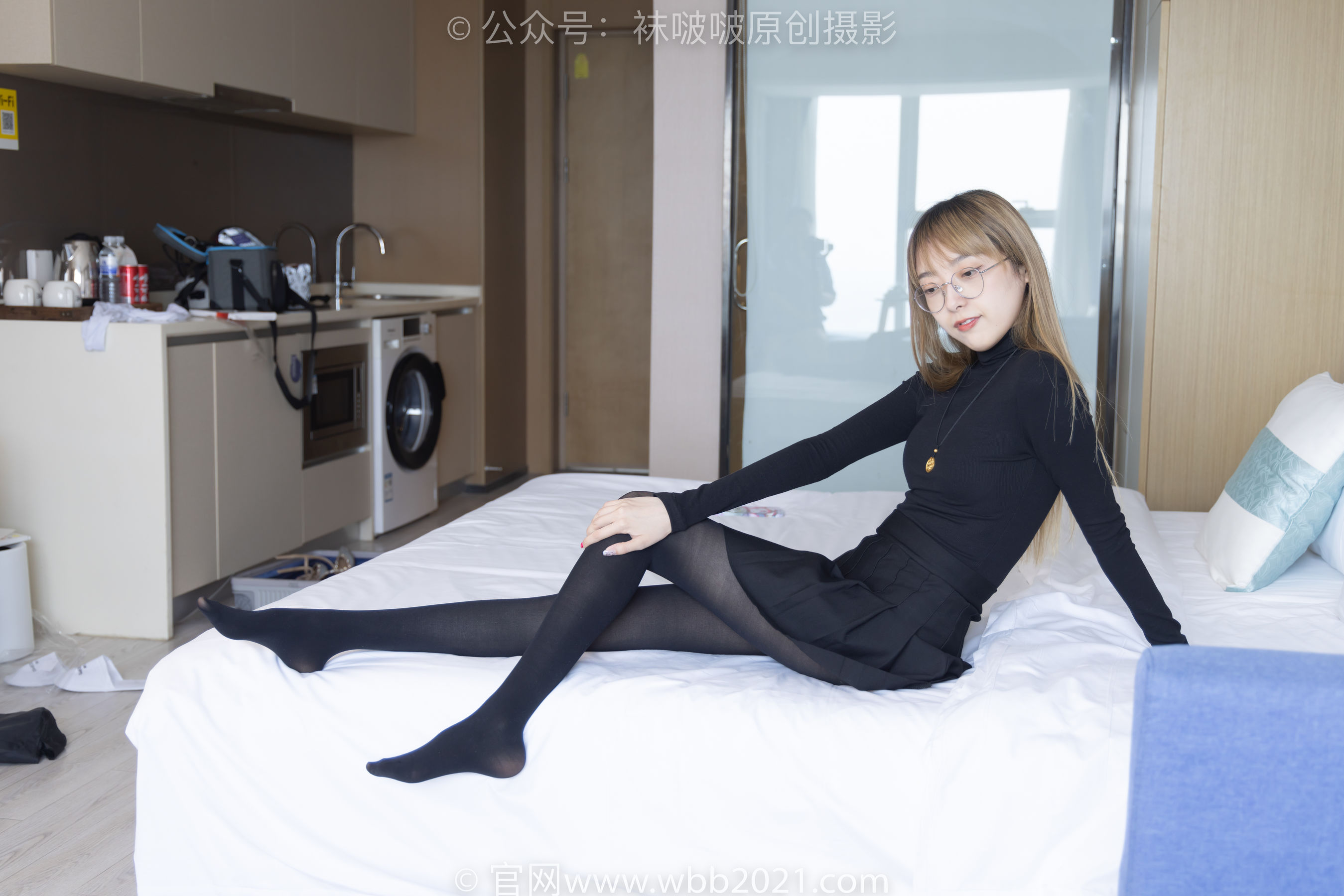 BoBoSocks袜啵啵 No.255 稚予 -皮鞋、厚黑丝