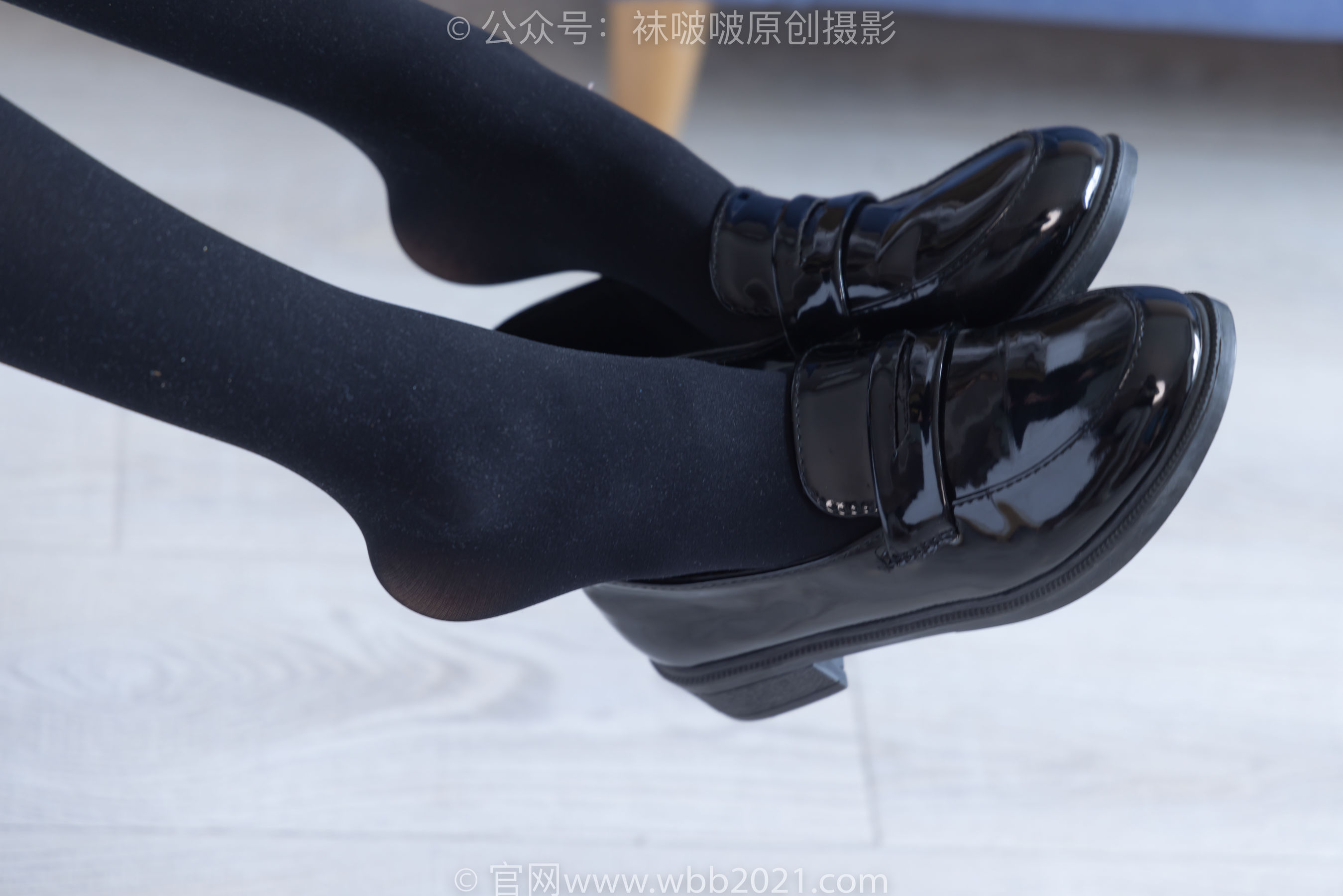 BoBoSocks袜啵啵 No.255 稚予 -皮鞋、厚黑丝
