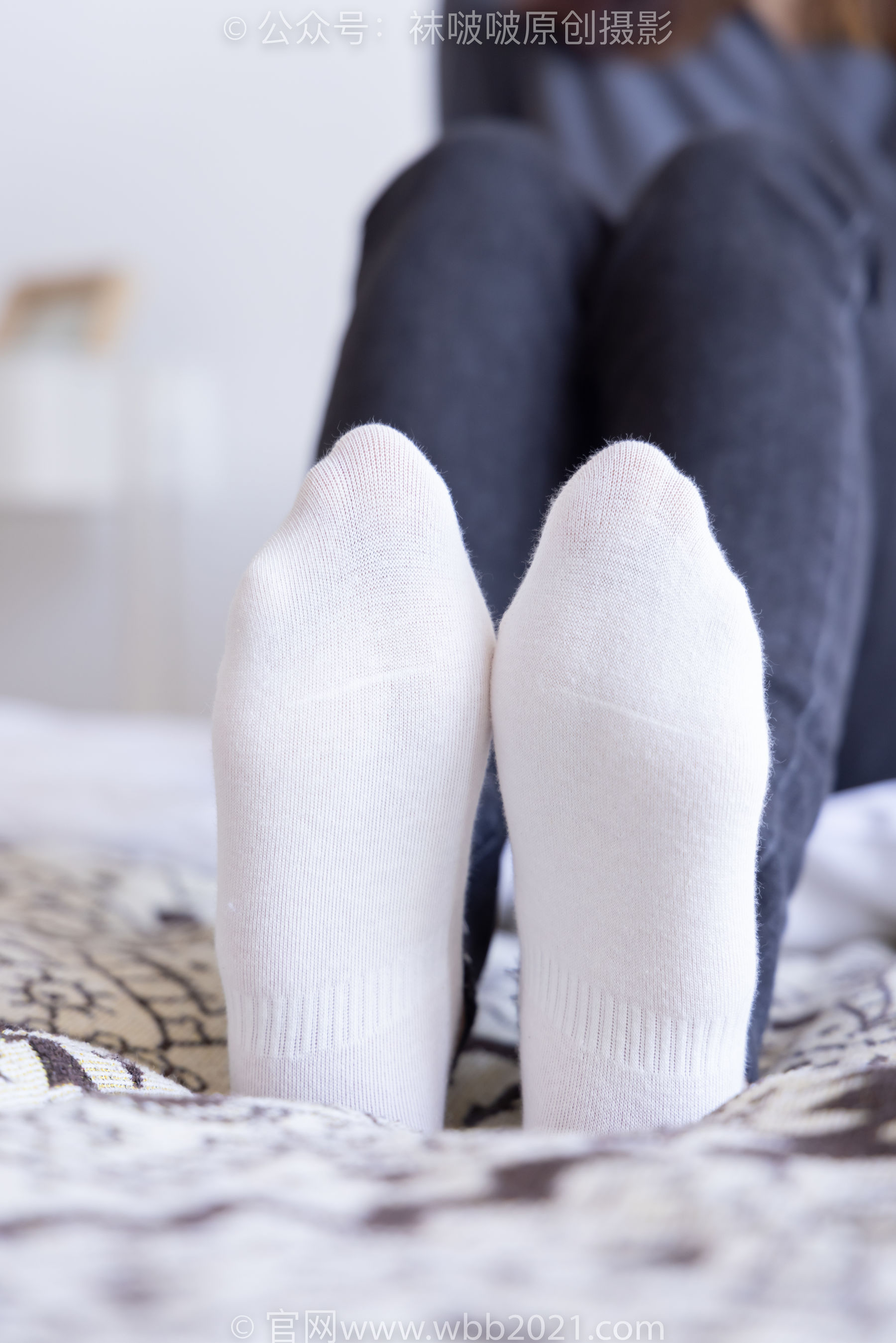BoBoSocks袜啵啵 No.256 小甜豆 -长靴、短白棉袜
