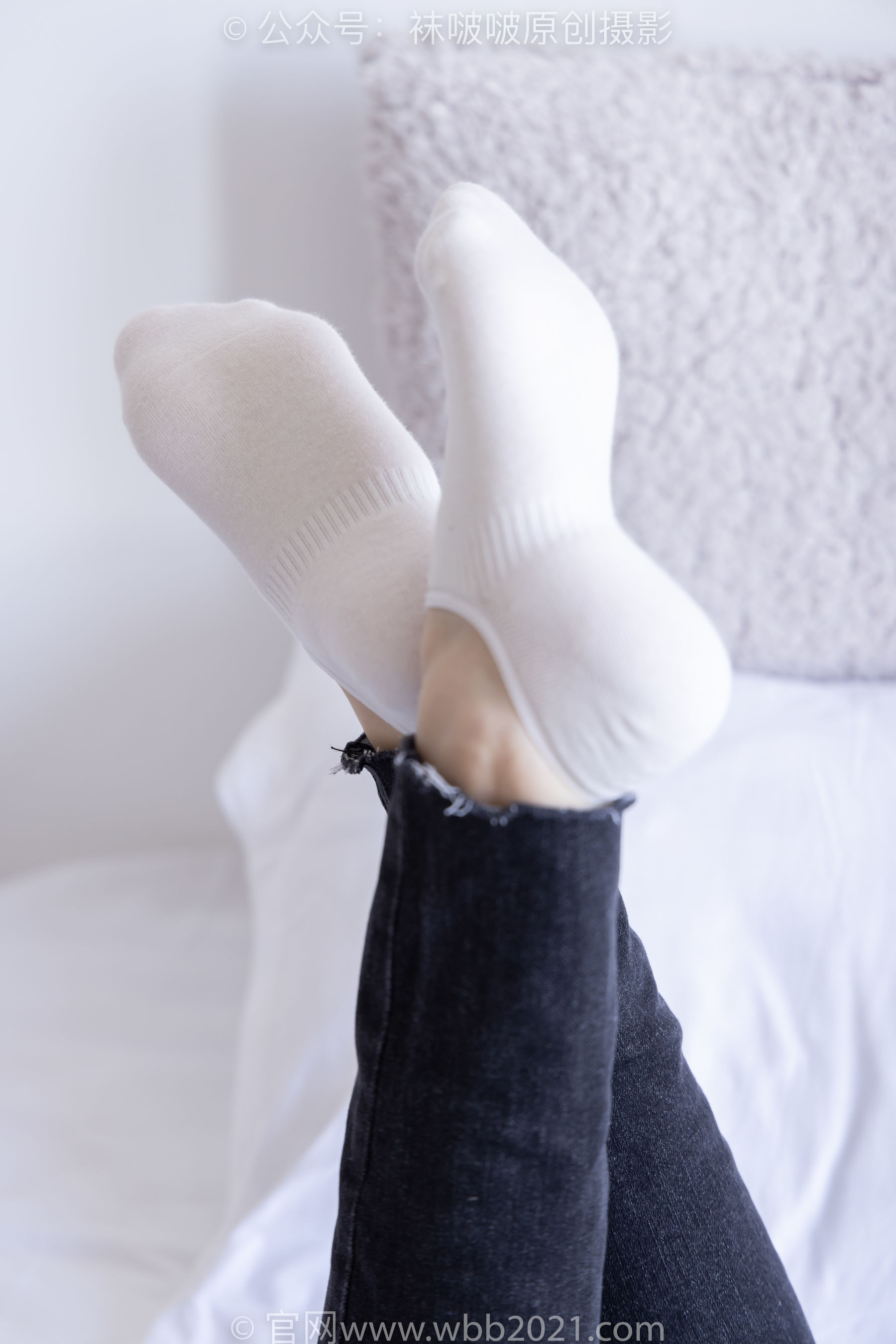 BoBoSocks袜啵啵 No.256 小甜豆 -长靴、短白棉袜