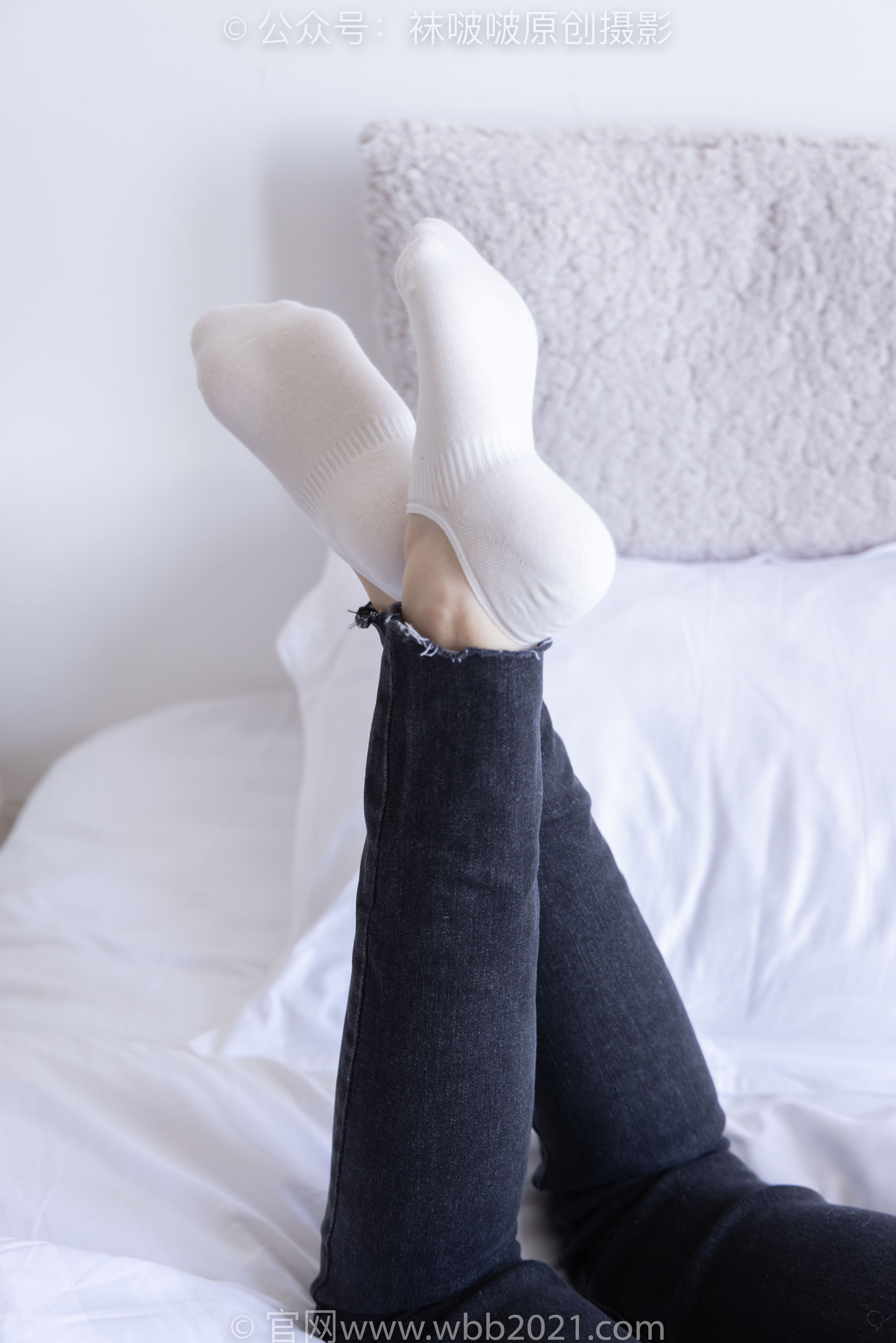 BoBoSocks袜啵啵 No.256 小甜豆 -长靴、短白棉袜