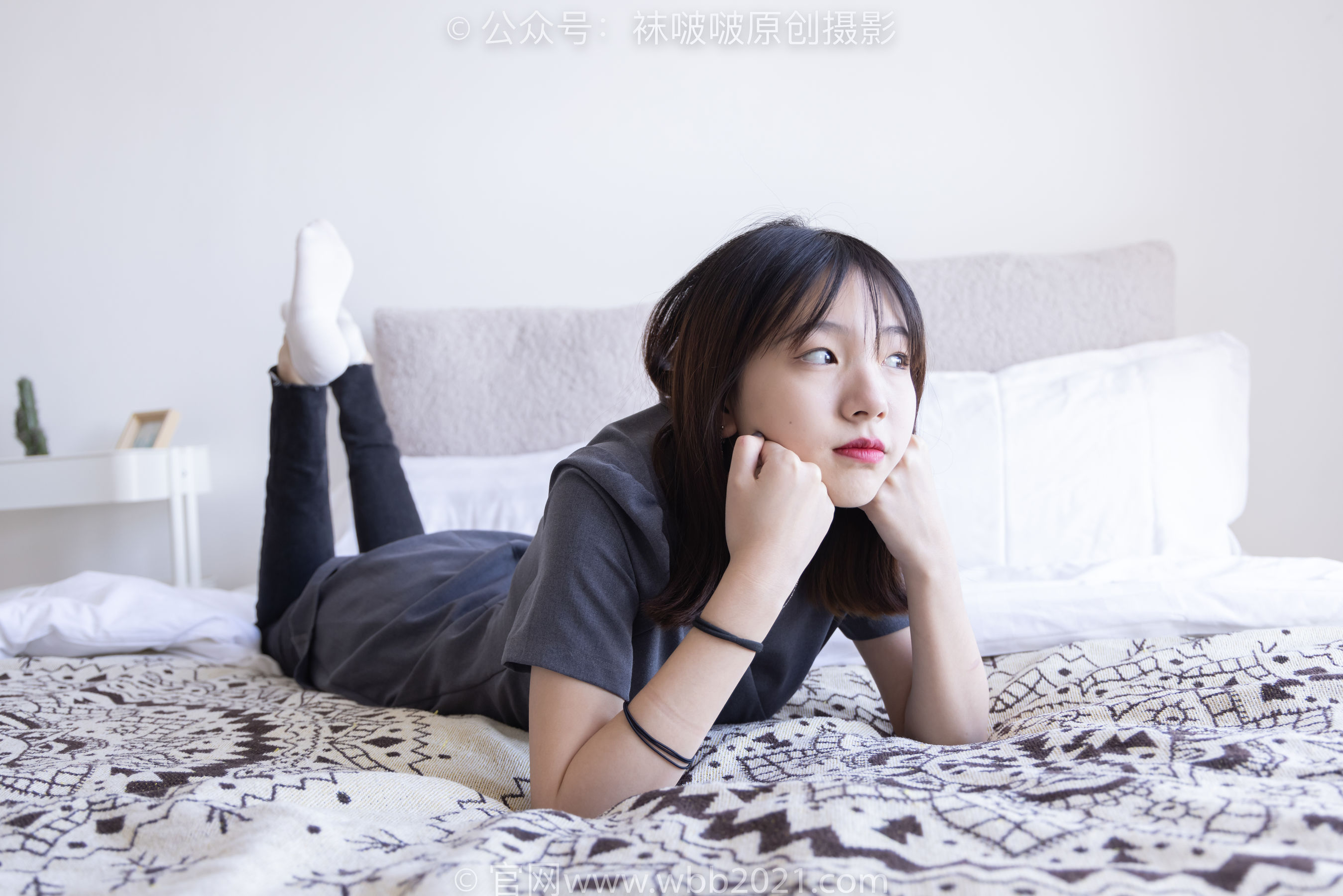 BoBoSocks袜啵啵 No.256 小甜豆 -长靴、短白棉袜