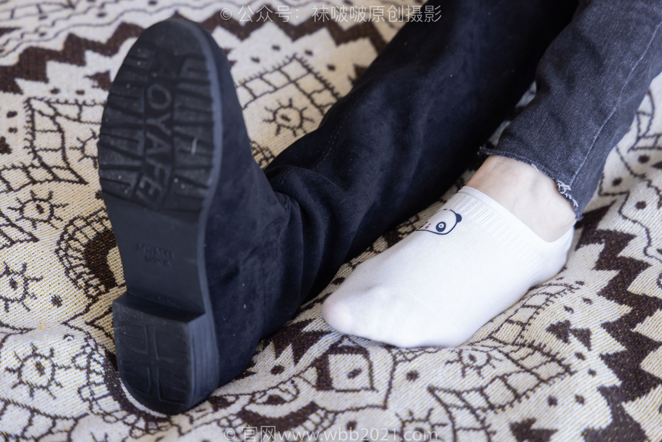 BoBoSocks袜啵啵 No.256 小甜豆 -长靴、短白棉袜