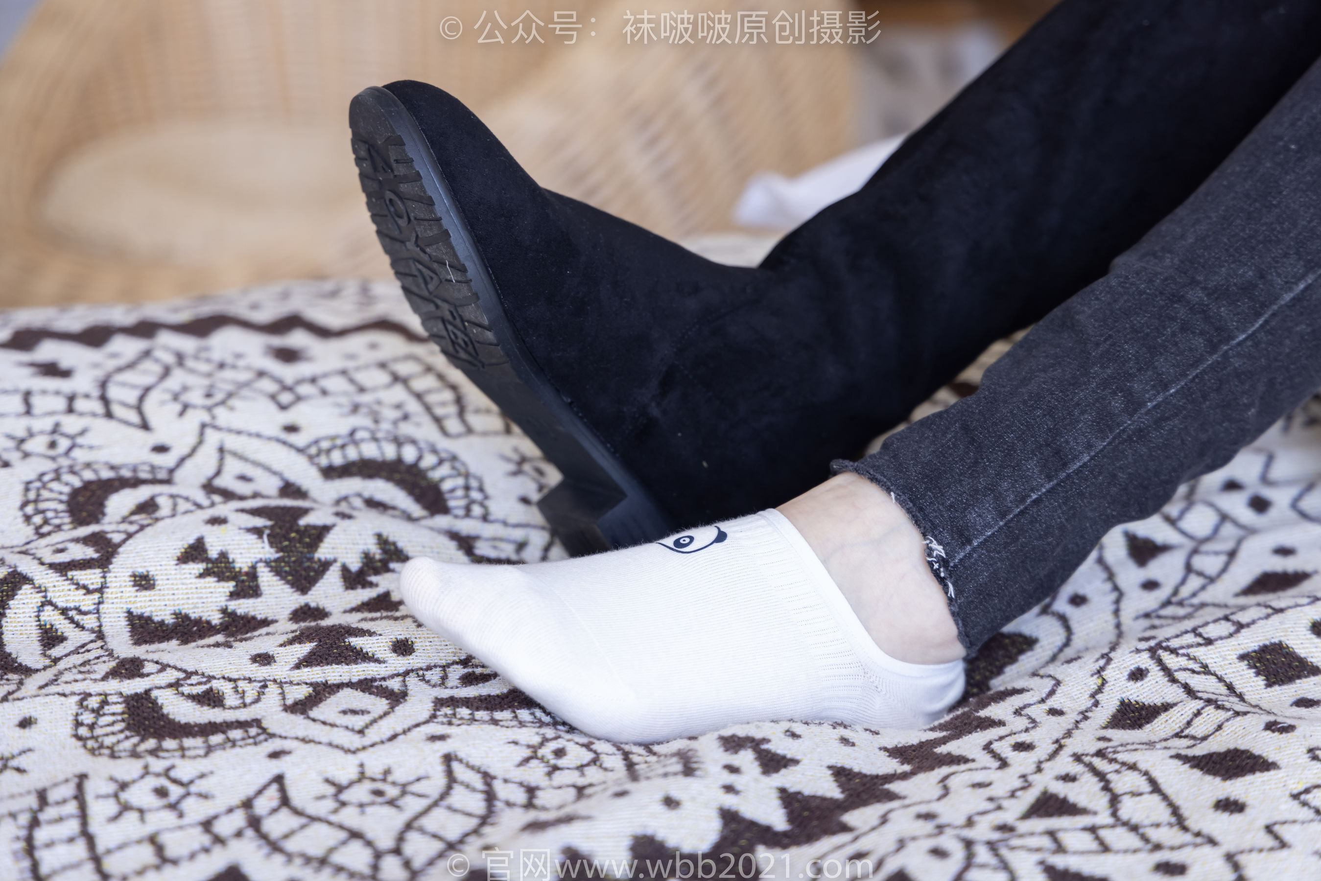 BoBoSocks袜啵啵 No.256 小甜豆 -长靴、短白棉袜
