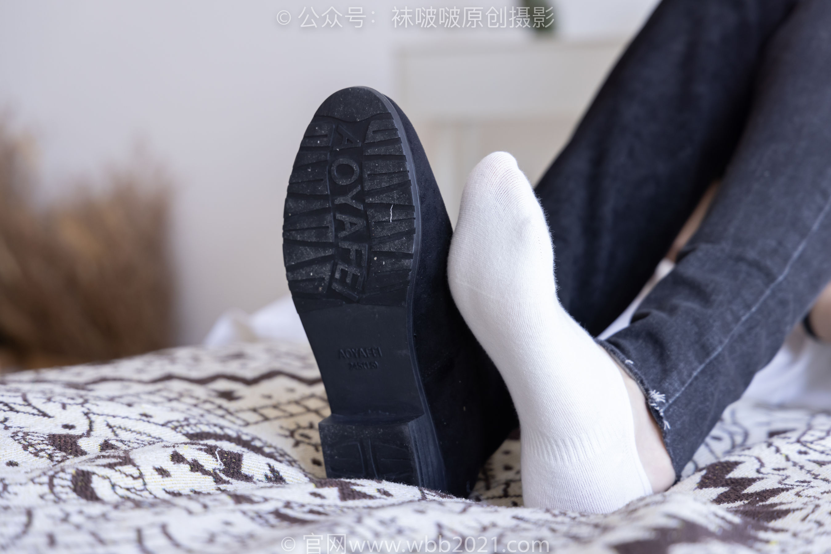BoBoSocks袜啵啵 No.256 小甜豆 -长靴、短白棉袜