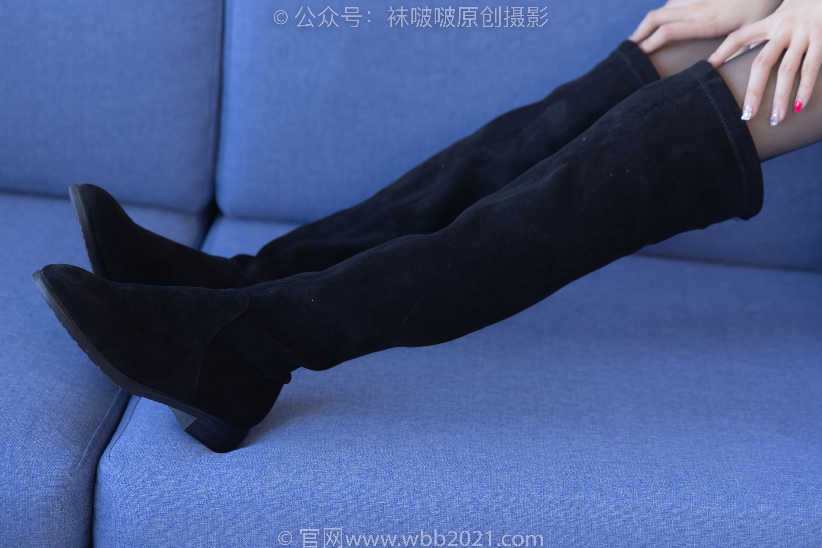 BoBoSocks袜啵啵 No.259 稚予 -两双长靴、油亮黑丝