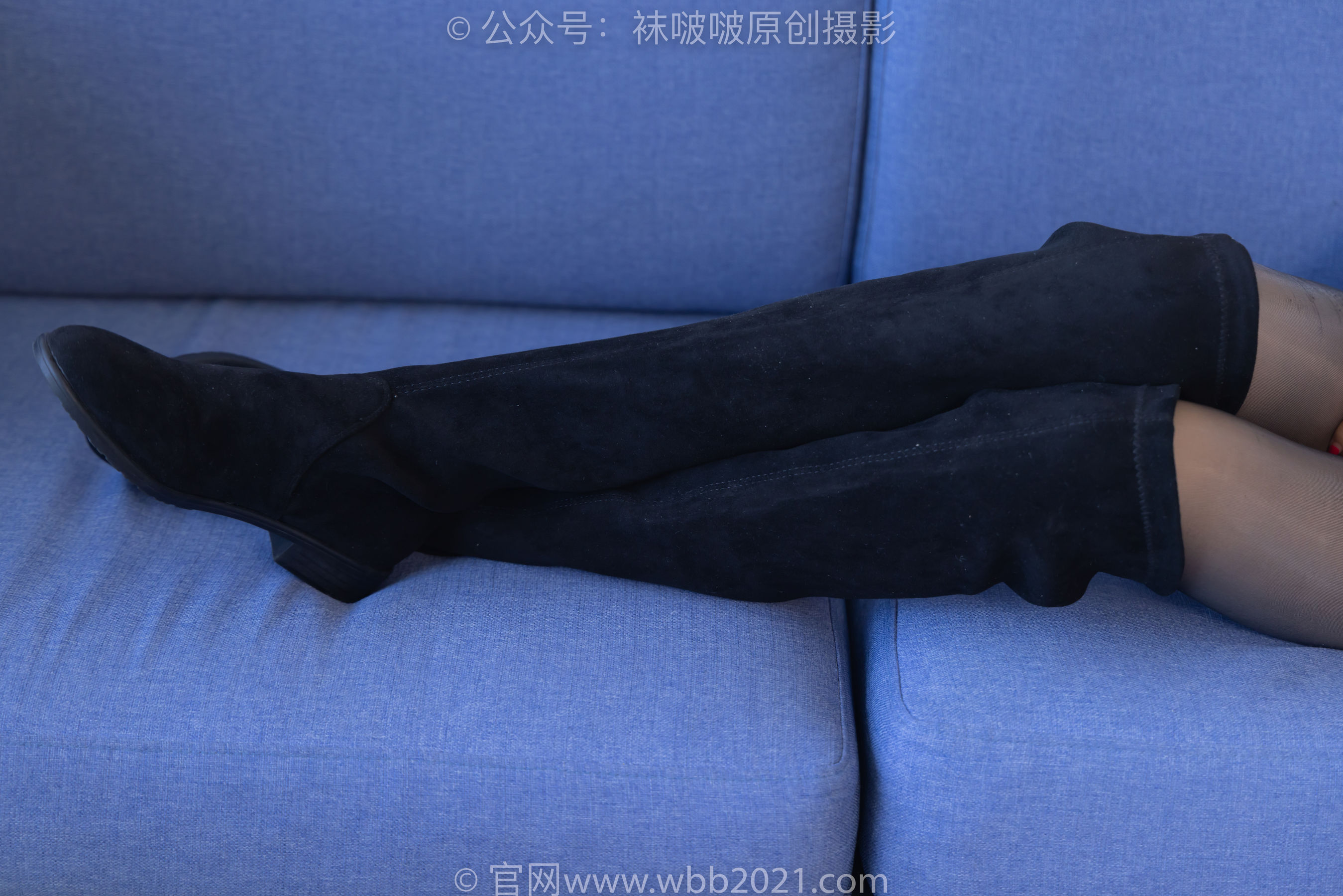 BoBoSocks袜啵啵 No.259 稚予 -两双长靴、油亮黑丝