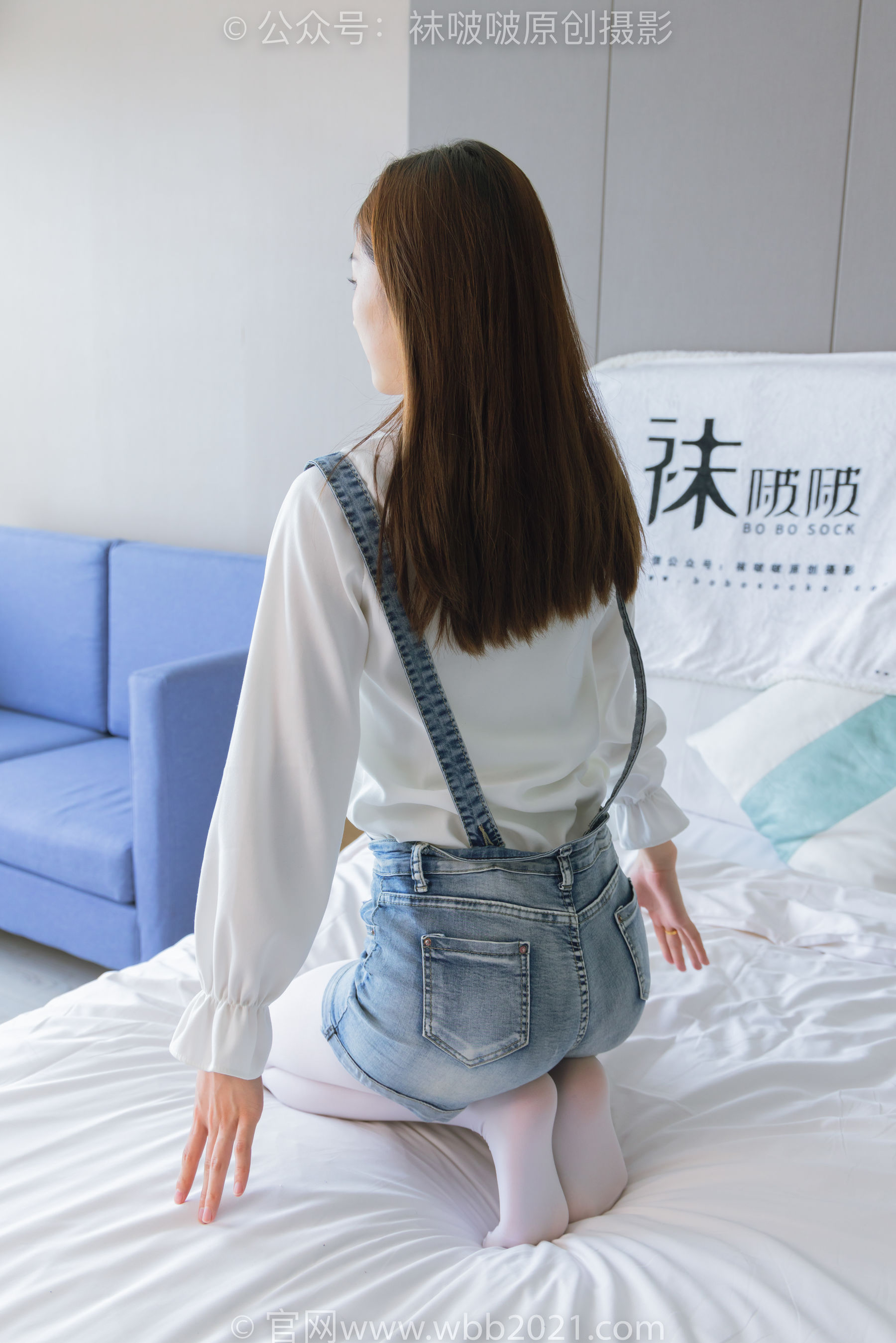 BoBoSocks袜啵啵 No.261 小沫 -板鞋、厚白丝