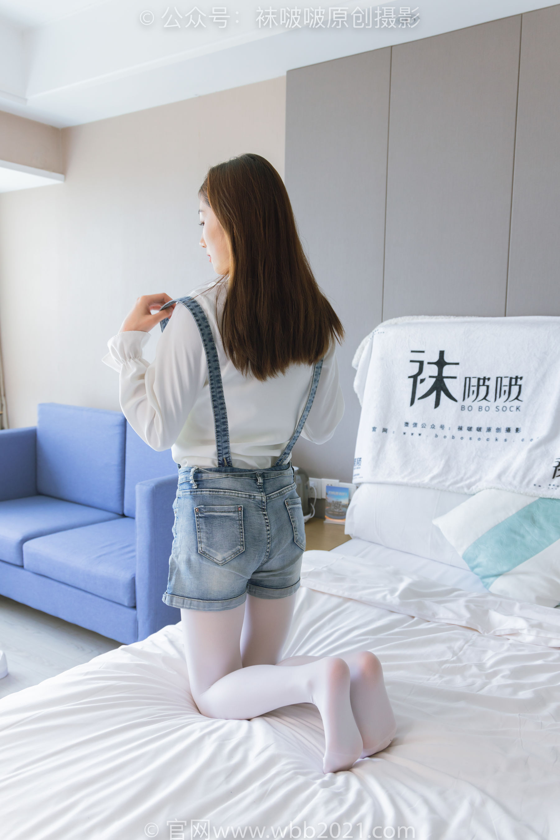 BoBoSocks袜啵啵 No.261 小沫 -板鞋、厚白丝