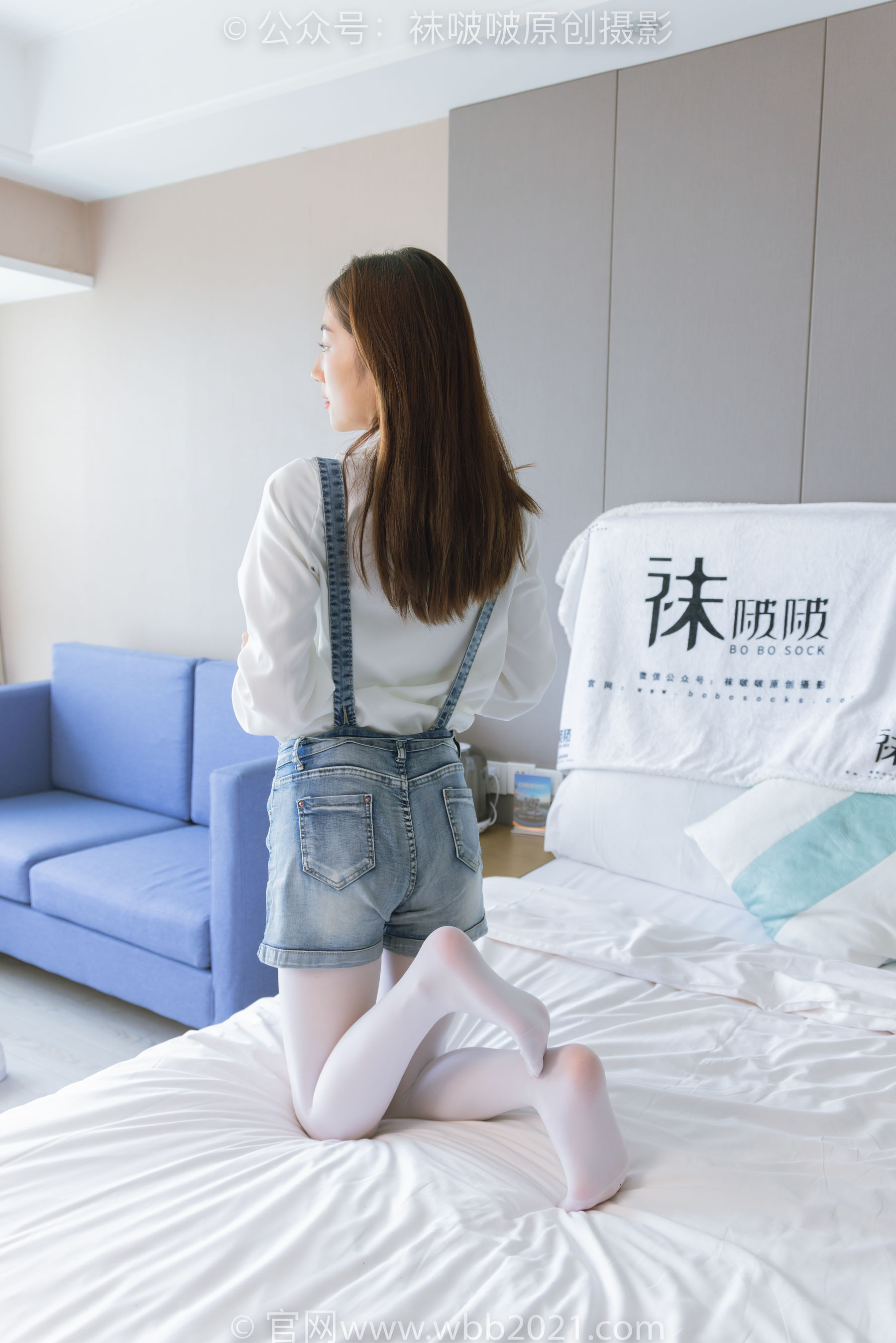 BoBoSocks袜啵啵 No.261 小沫 -板鞋、厚白丝