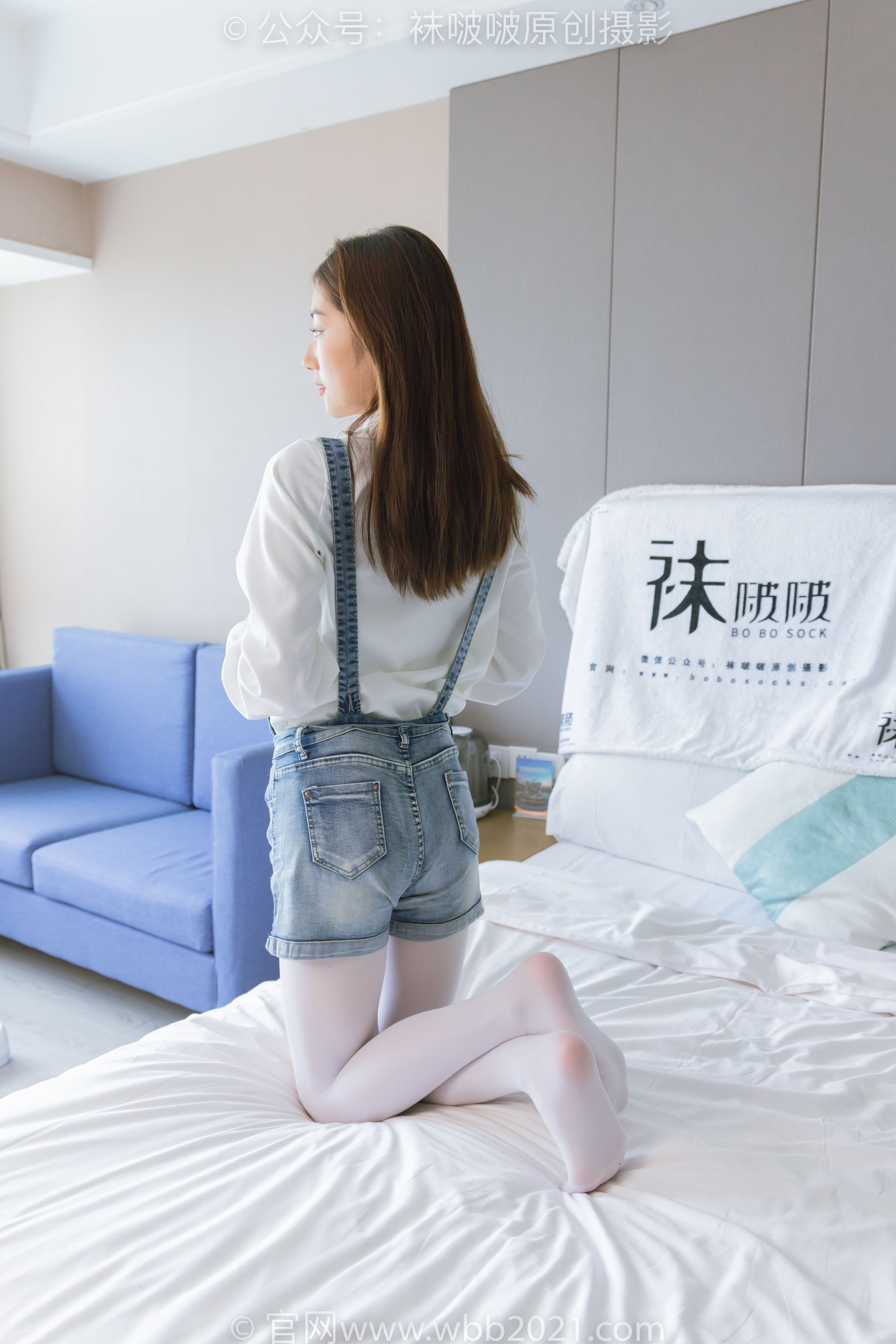 BoBoSocks袜啵啵 No.261 小沫 -板鞋、厚白丝