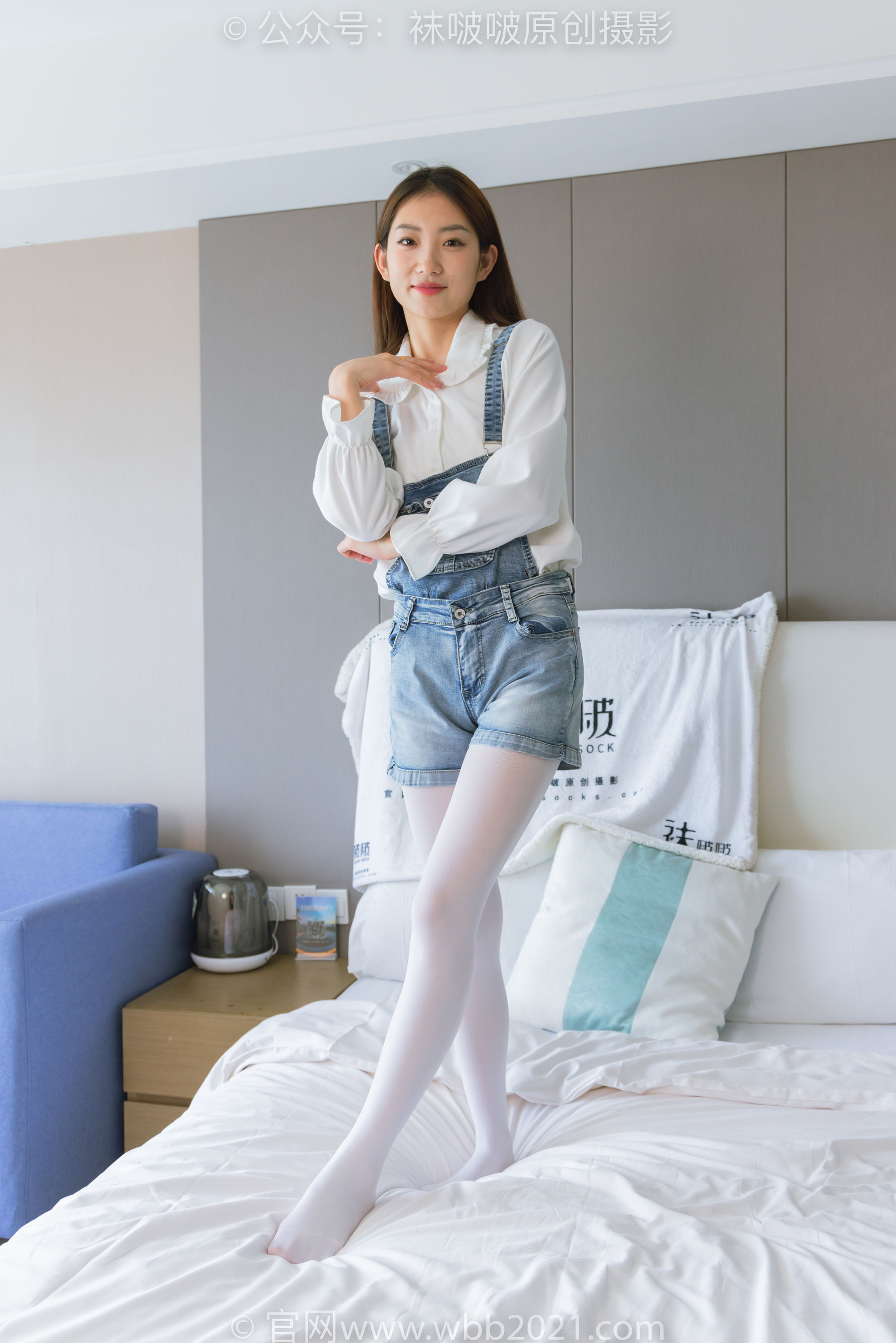 BoBoSocks袜啵啵 No.261 小沫 -板鞋、厚白丝