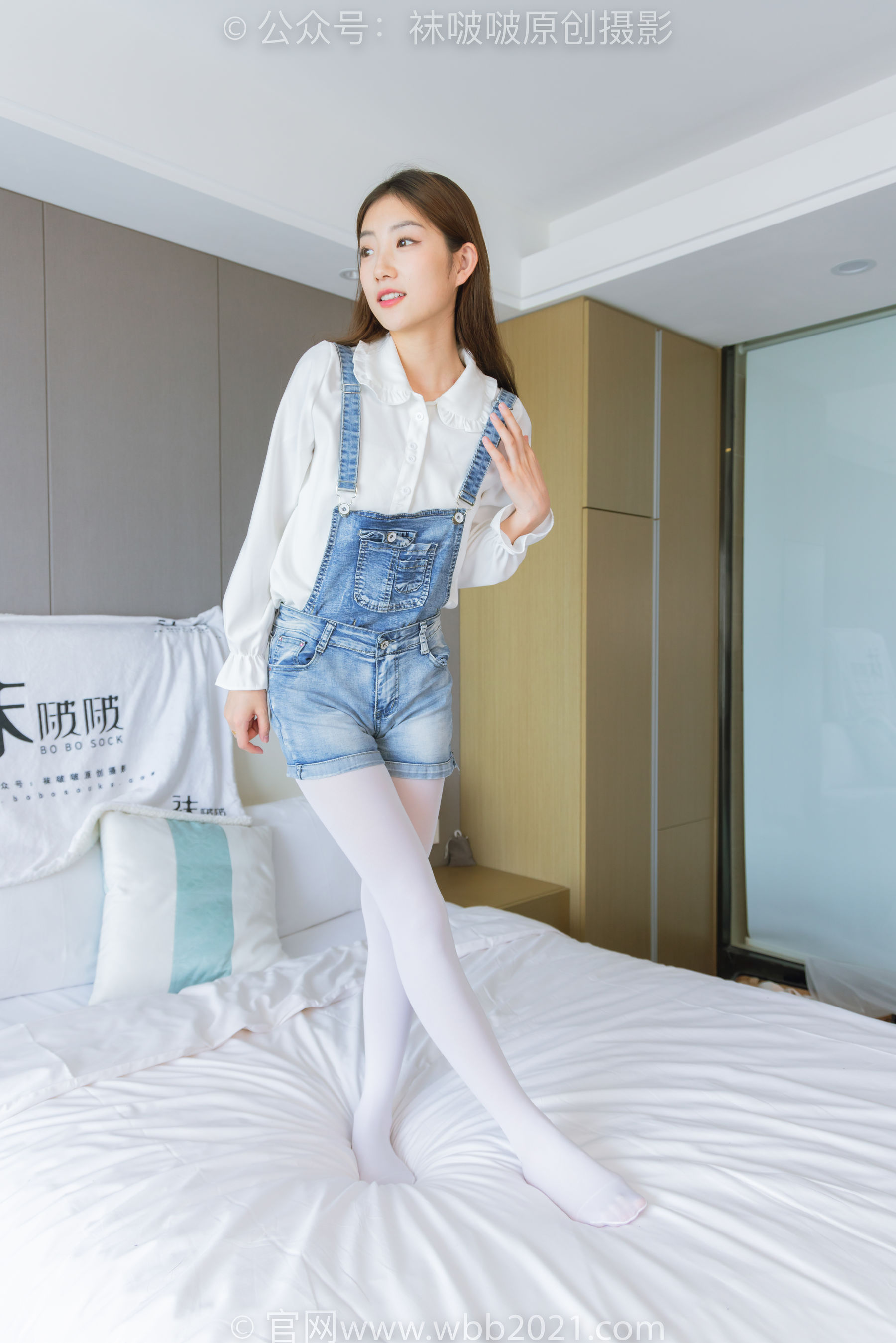 BoBoSocks袜啵啵 No.261 小沫 -板鞋、厚白丝