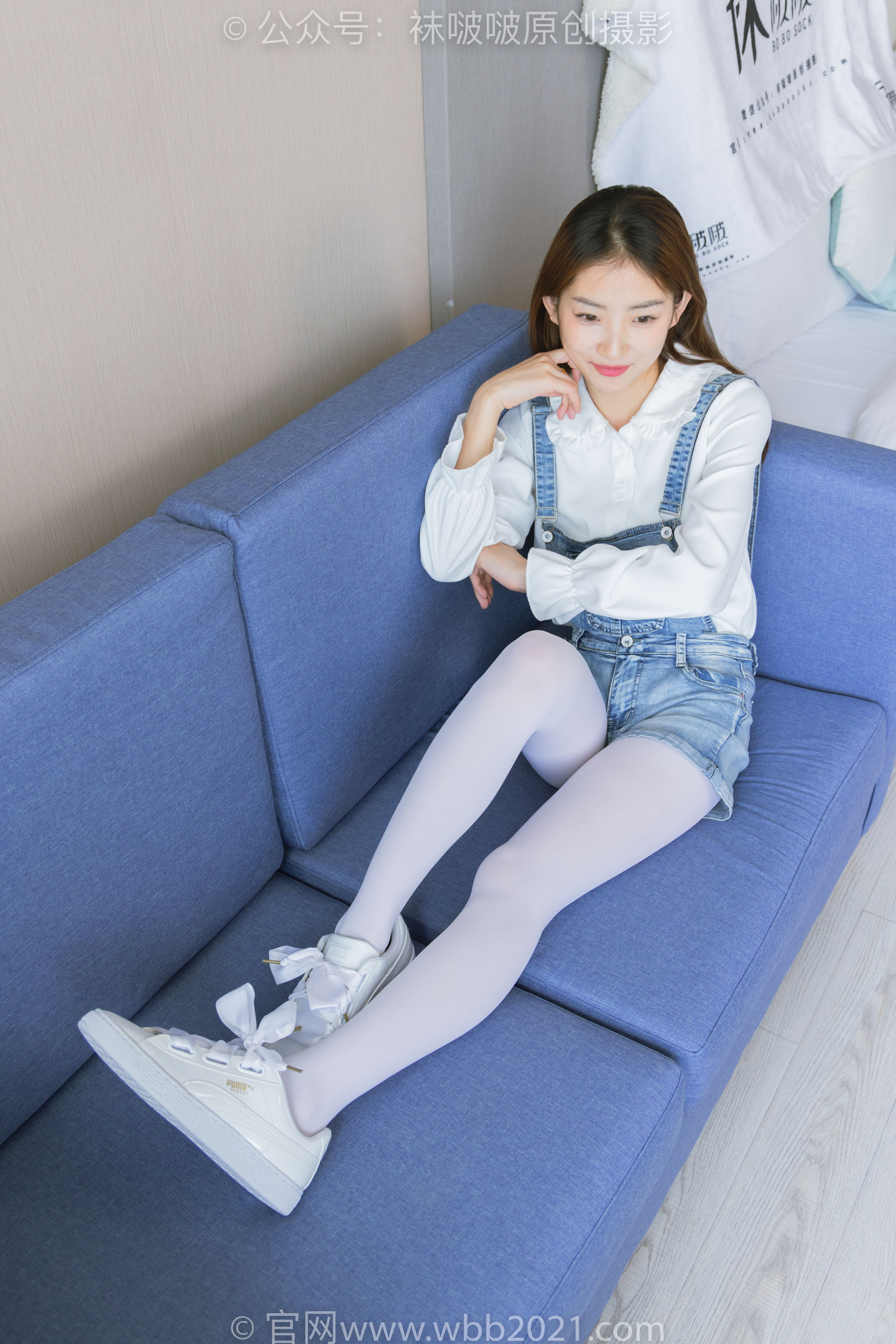 BoBoSocks袜啵啵 No.261 小沫 -板鞋、厚白丝