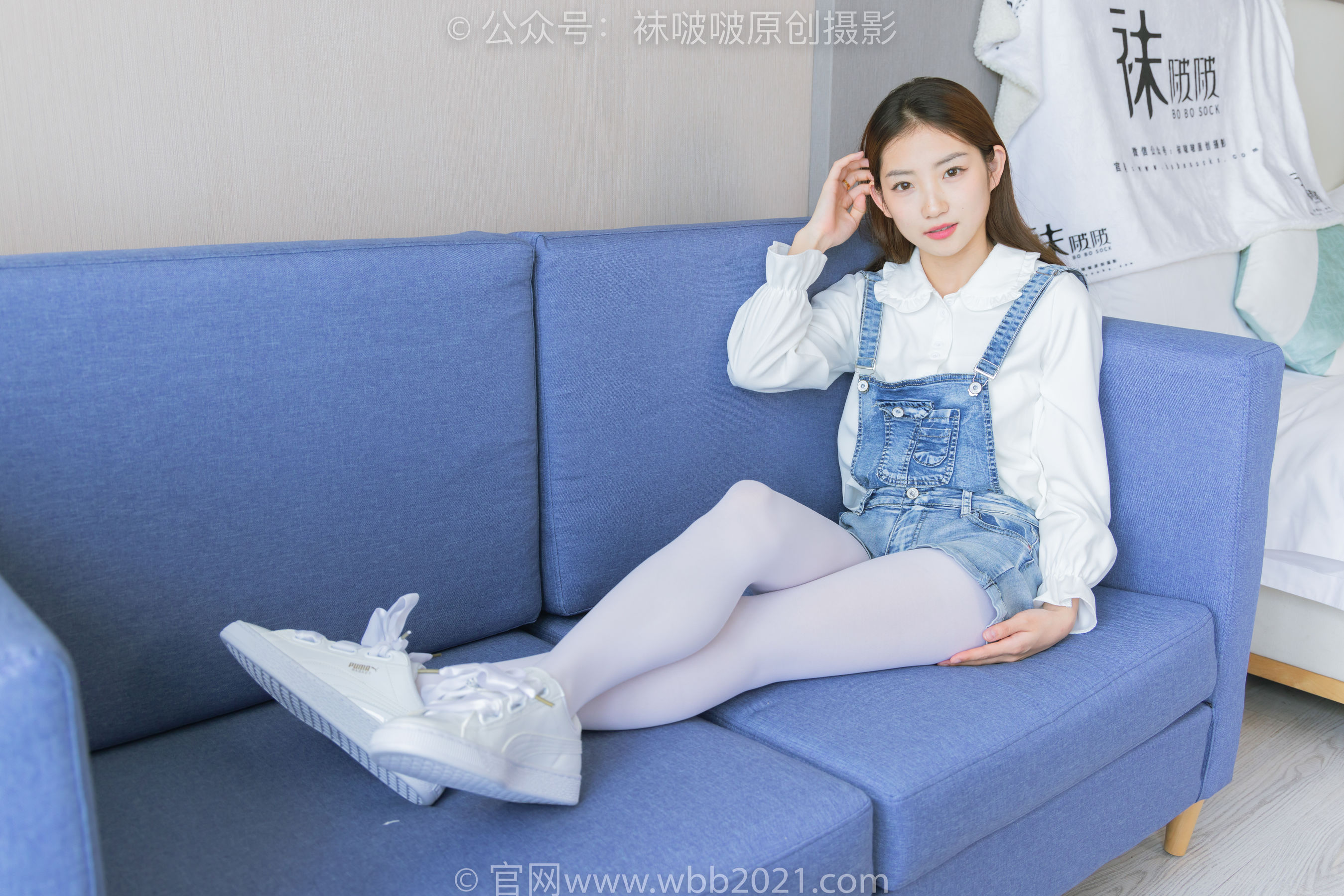 BoBoSocks袜啵啵 No.261 小沫 -板鞋、厚白丝