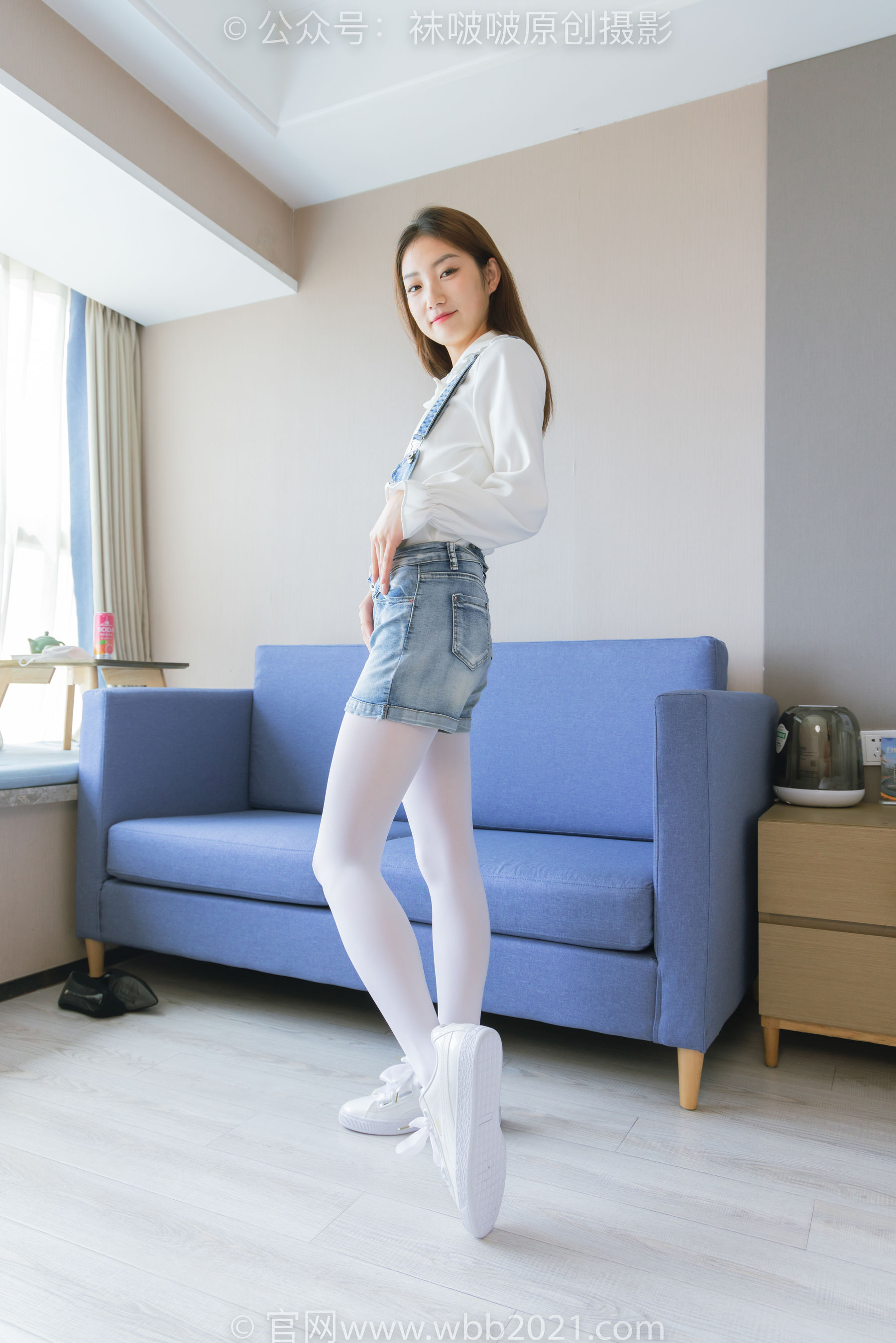 BoBoSocks袜啵啵 No.261 小沫 -板鞋、厚白丝