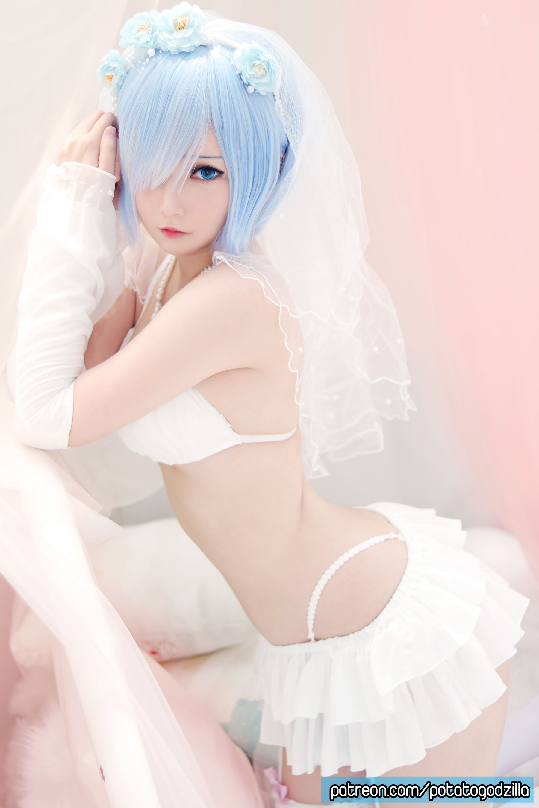 Coser小姐姐Potato Godzilla - Bride Rem