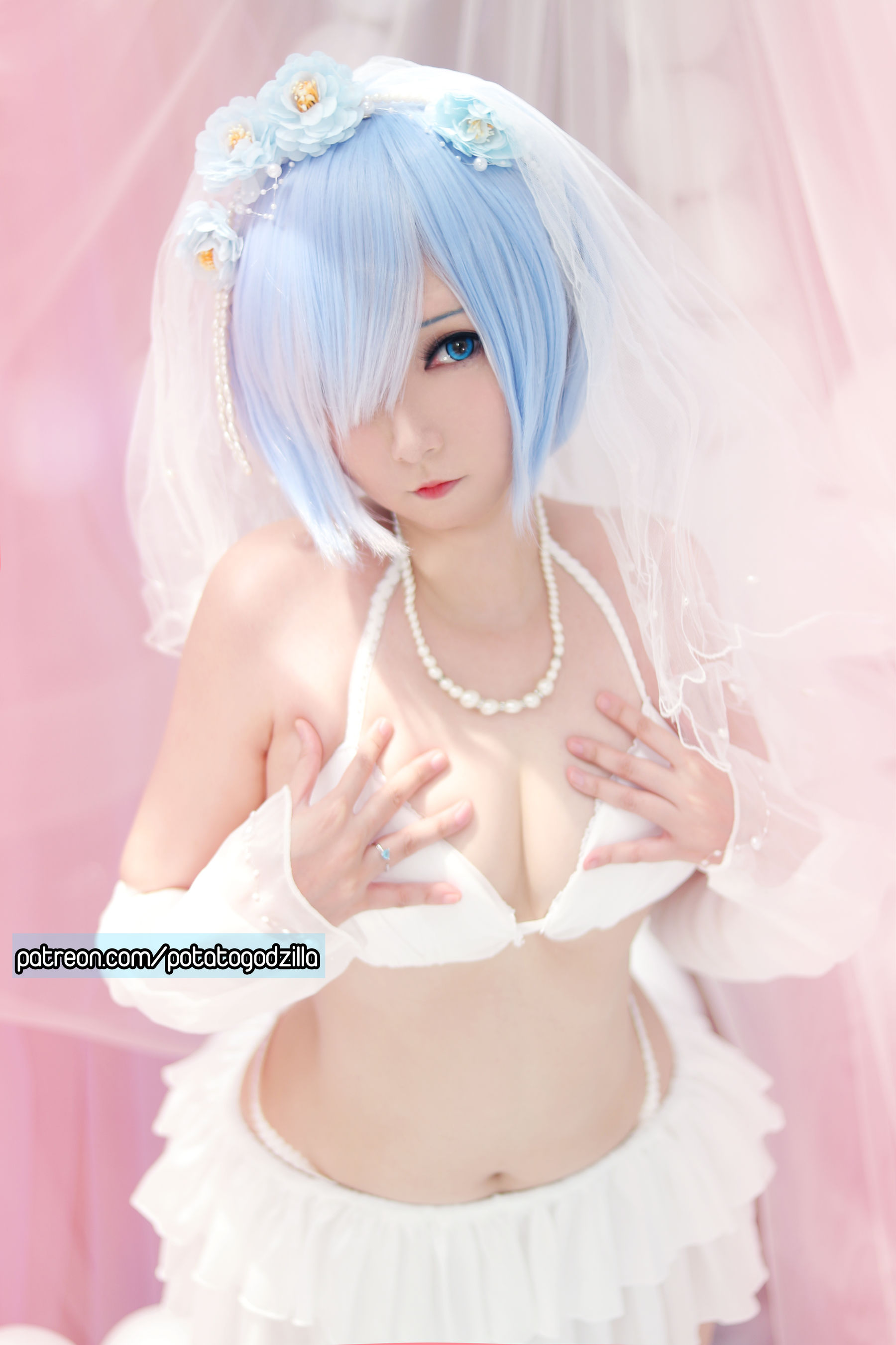 Coser小姐姐Potato Godzilla - Bride Rem