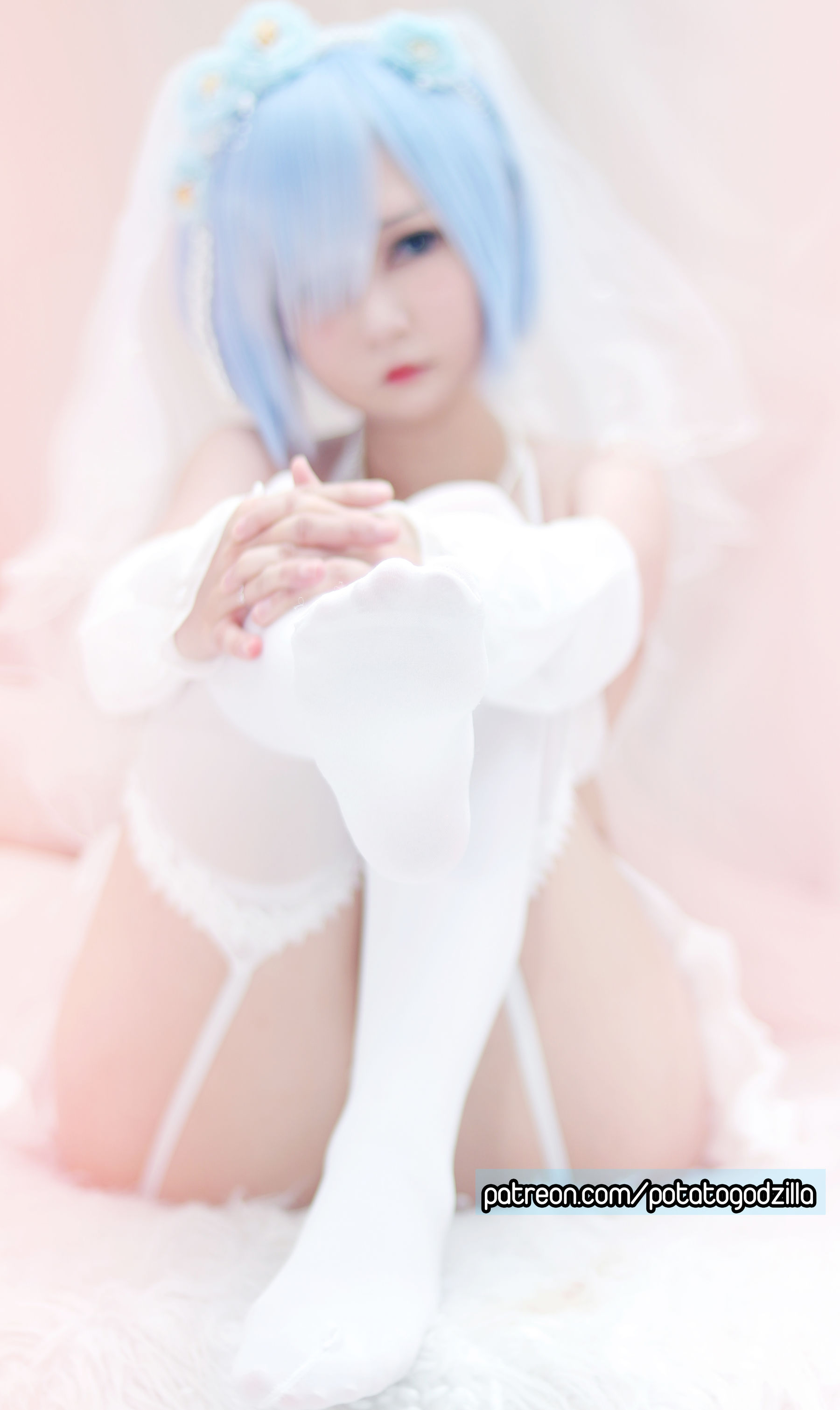 Coser小姐姐Potato Godzilla - Bride Rem