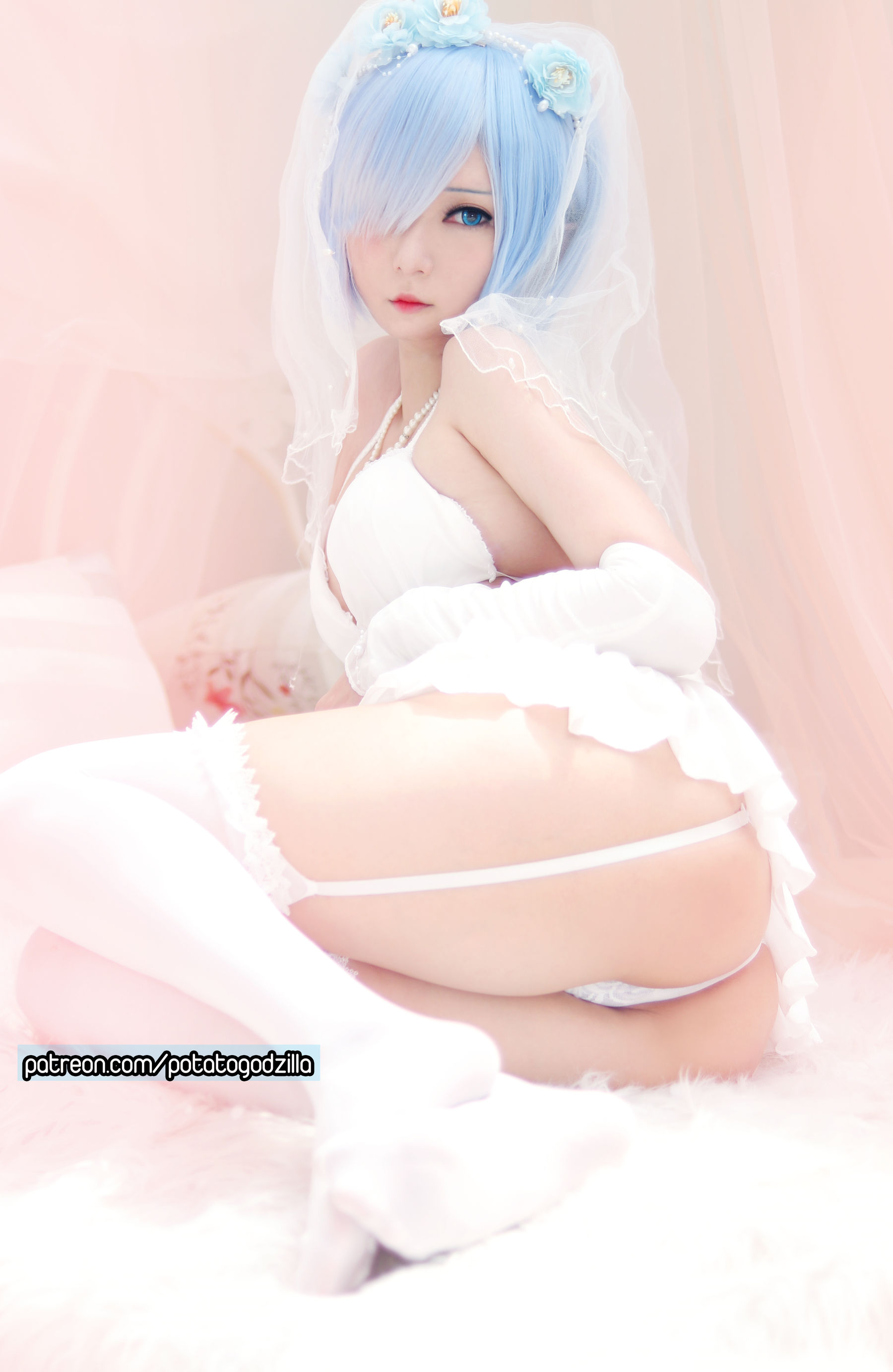 Coser小姐姐Potato Godzilla - Bride Rem