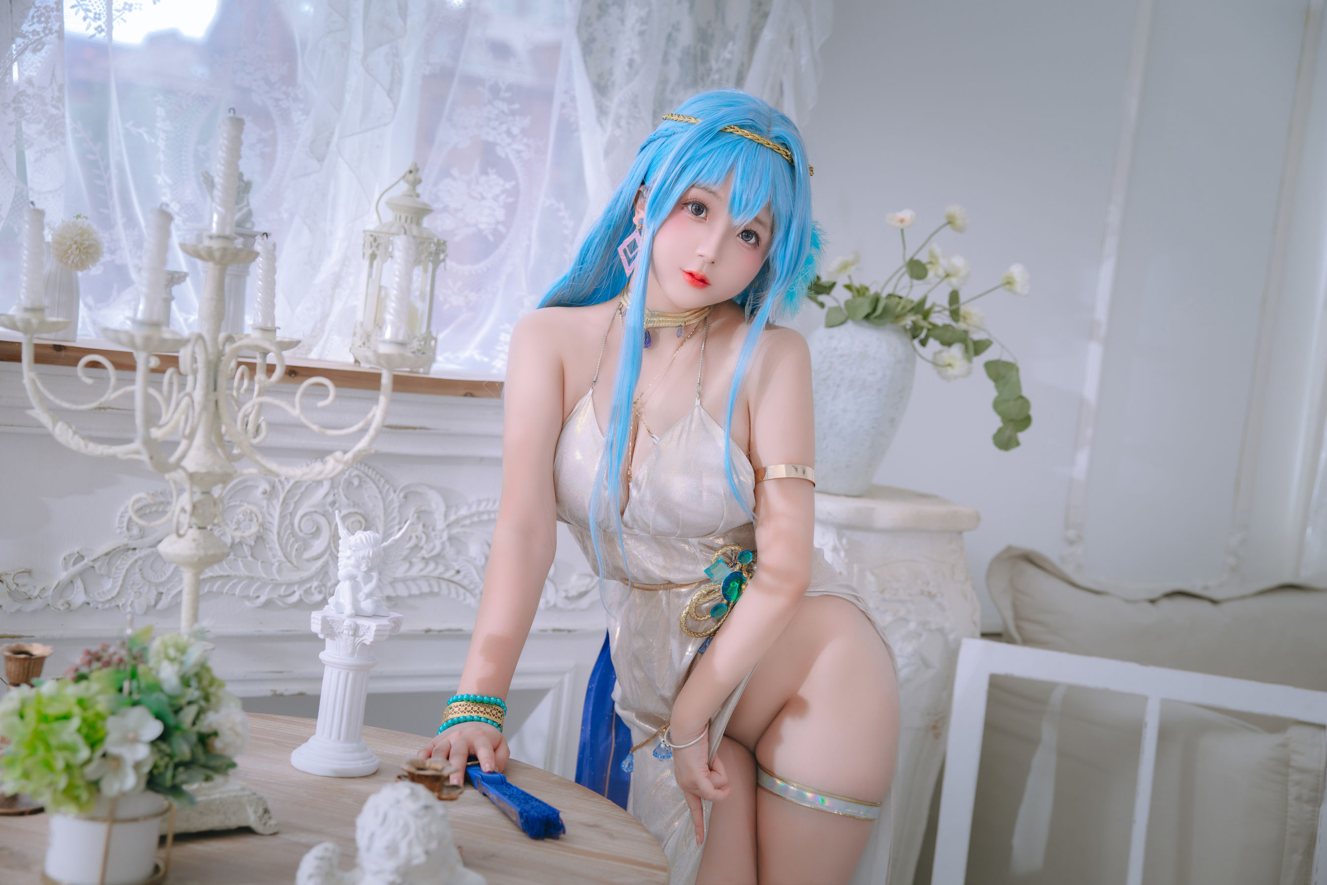 Cosplay日奈娇 - 海伦礼服