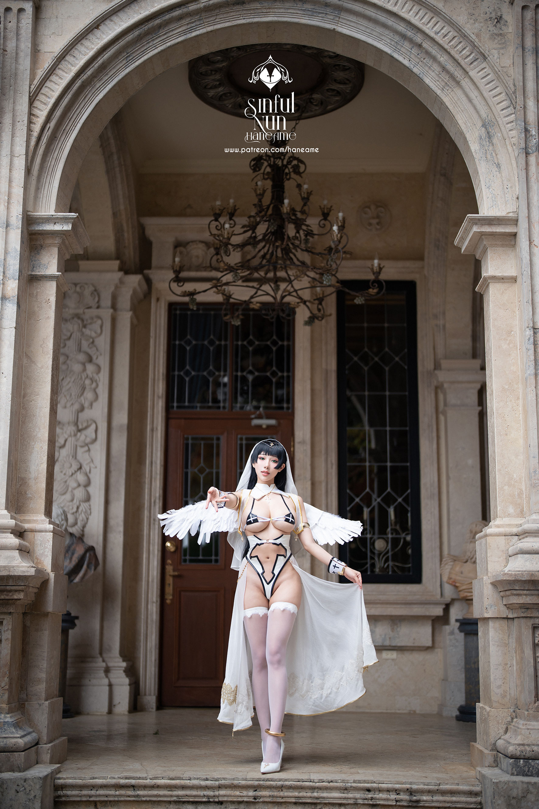 Hane Ame 雨波写真 - Original Sinful Nun Angel