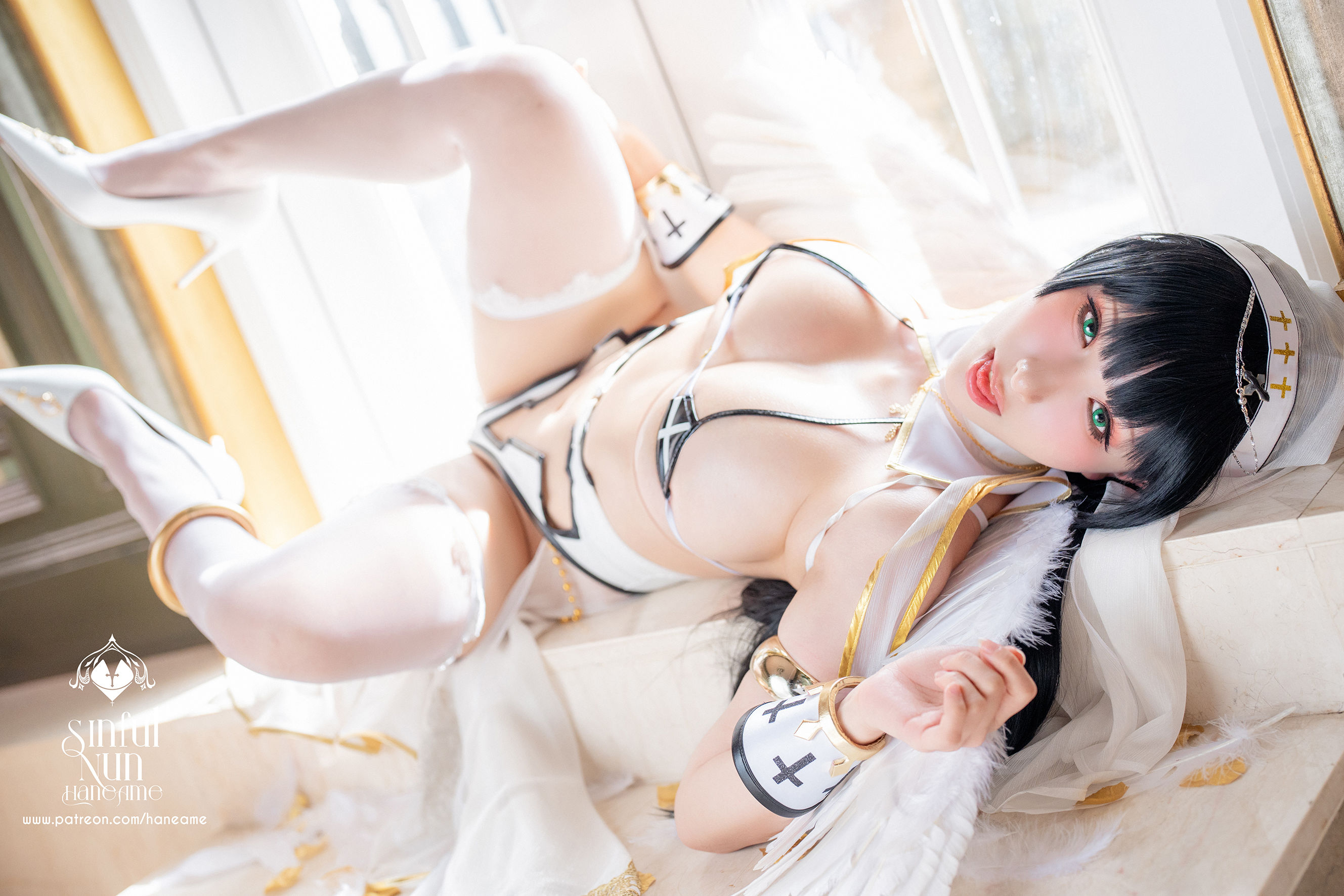 Hane Ame 雨波写真 - Original Sinful Nun Angel