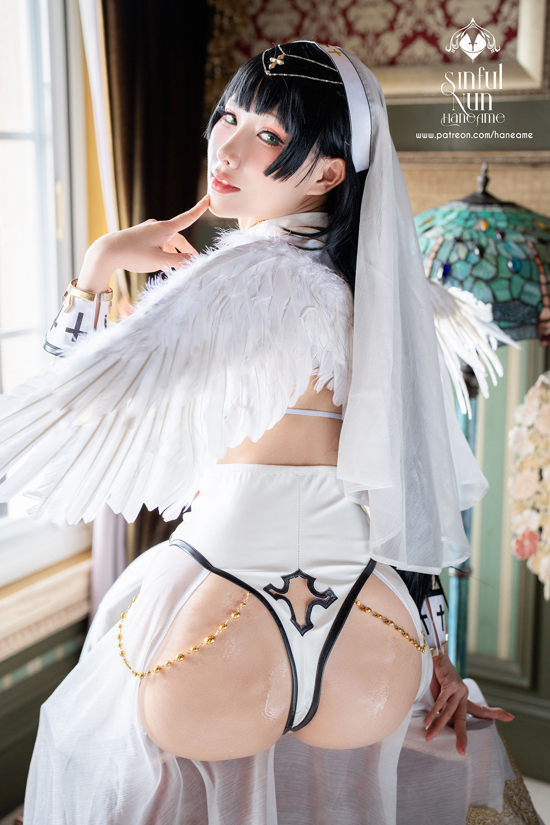 Hane Ame 雨波写真 - Original Sinful Nun Angel