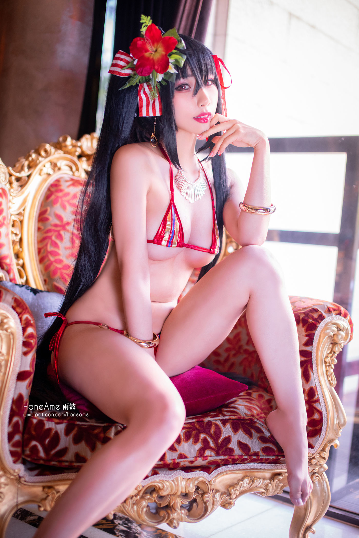 Hane Ame 雨波写真 - Taihou bikini (Azur Lane)
