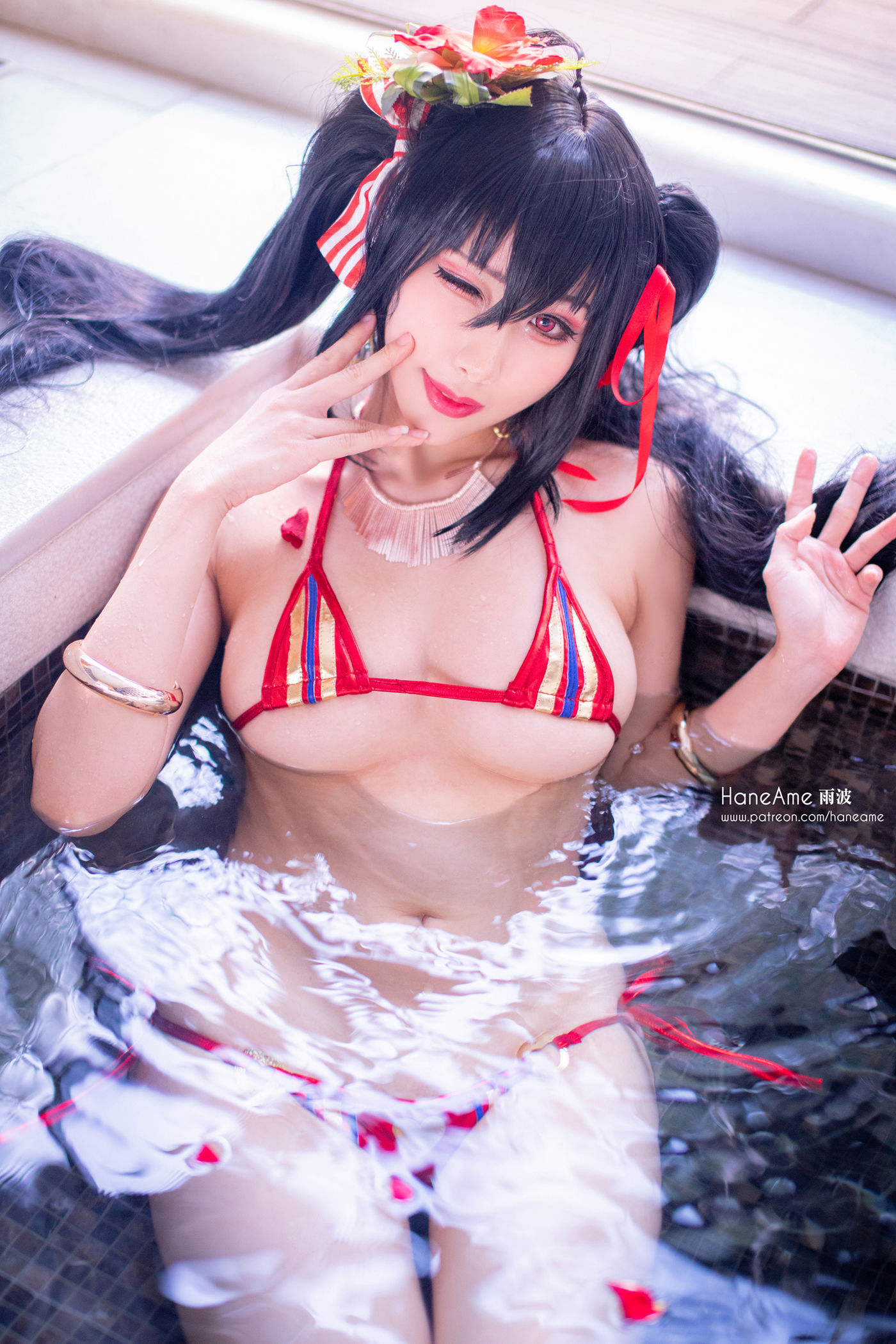 Hane Ame 雨波写真 - Taihou bikini (Azur Lane)