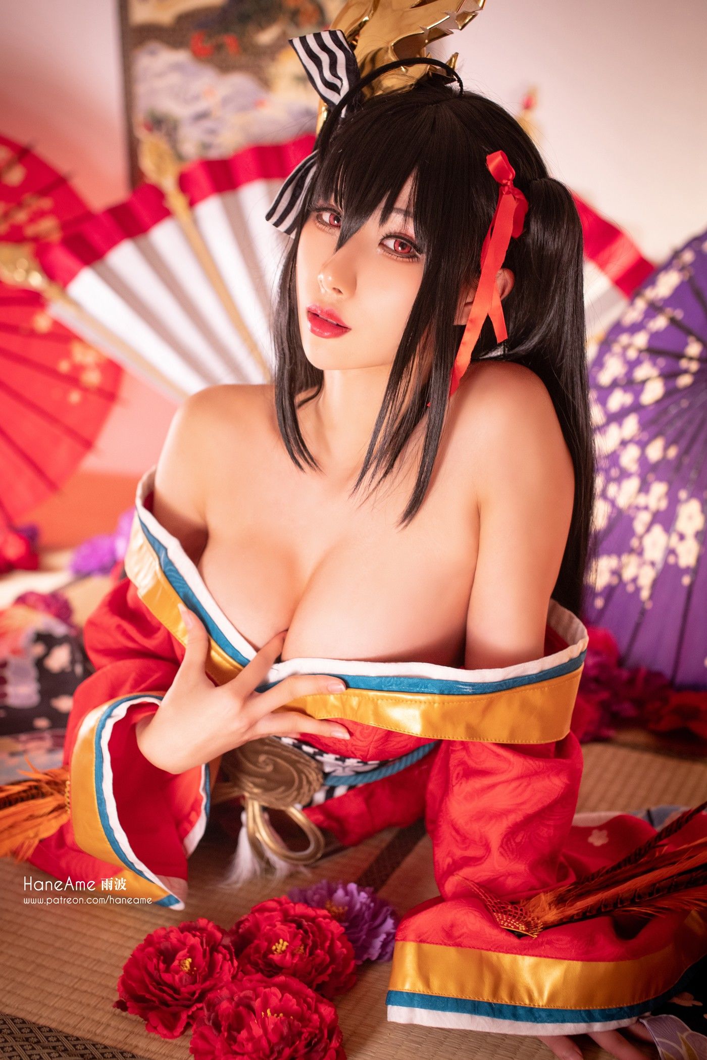 Hane Ame 雨波写真 - Taihou official kimono (Azur Lane)