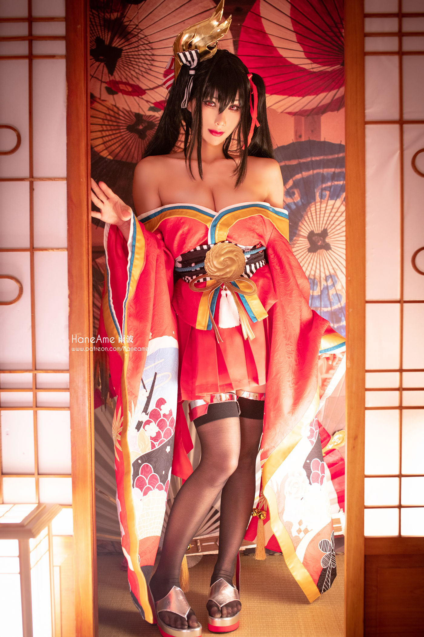 Hane Ame 雨波写真 - Taihou official kimono (Azur Lane)