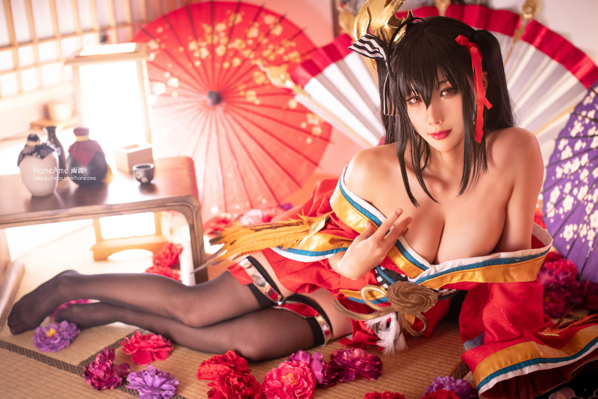 Hane Ame 雨波写真 - Taihou official kimono (Azur Lane)