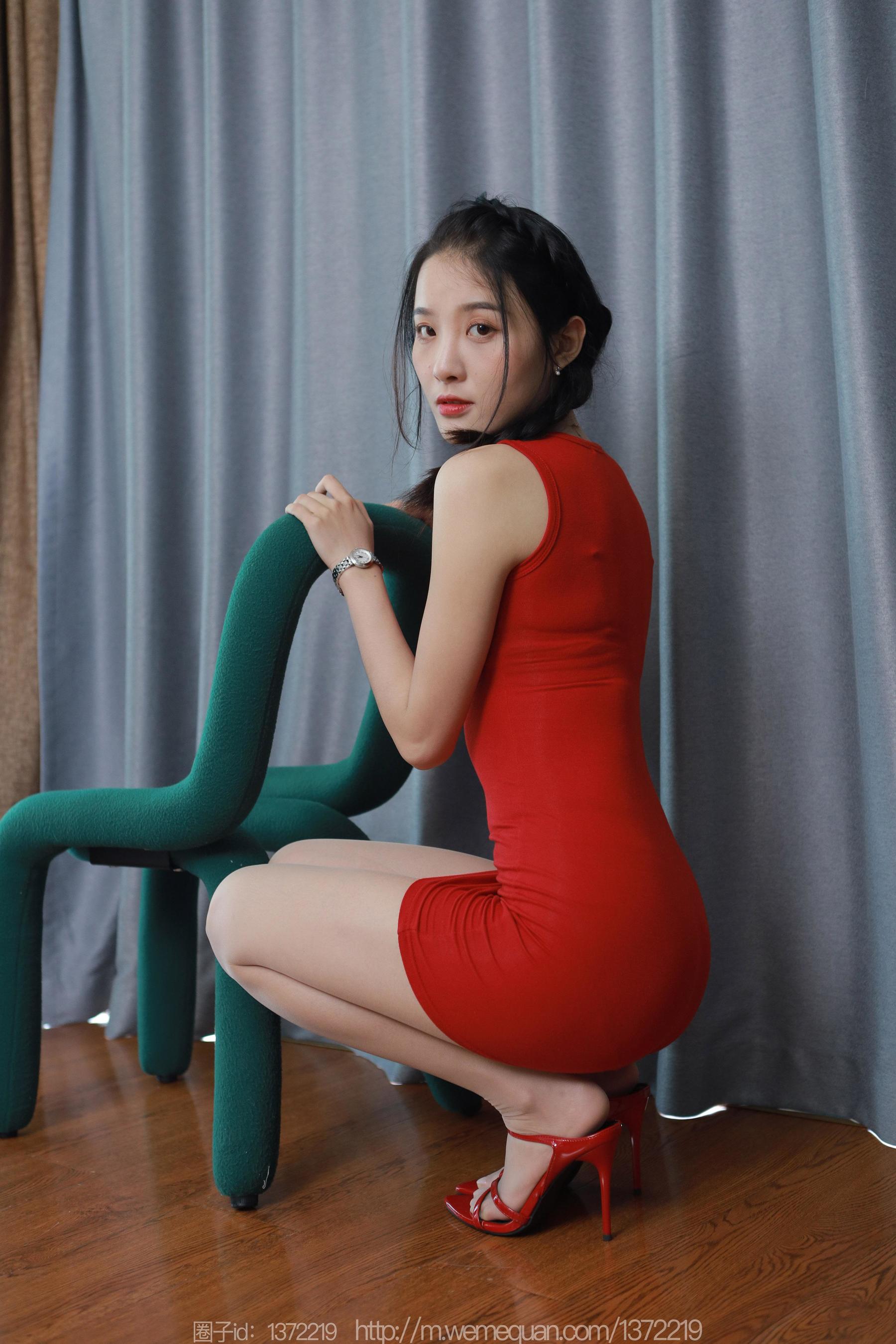 IESS异思趣向 - 模特：婉萍 《红裙女人》