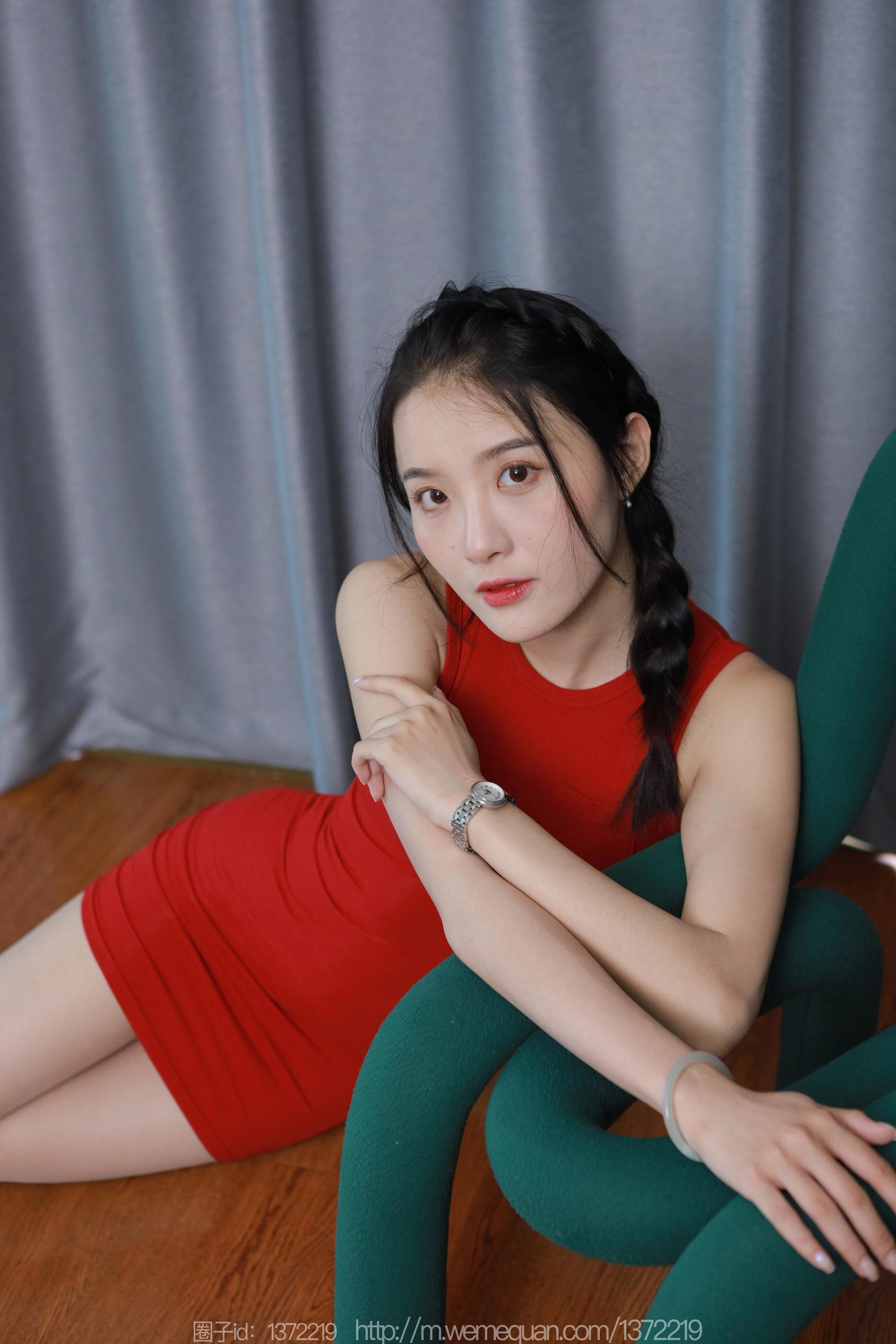 IESS异思趣向 - 模特：婉萍 《红裙女人》