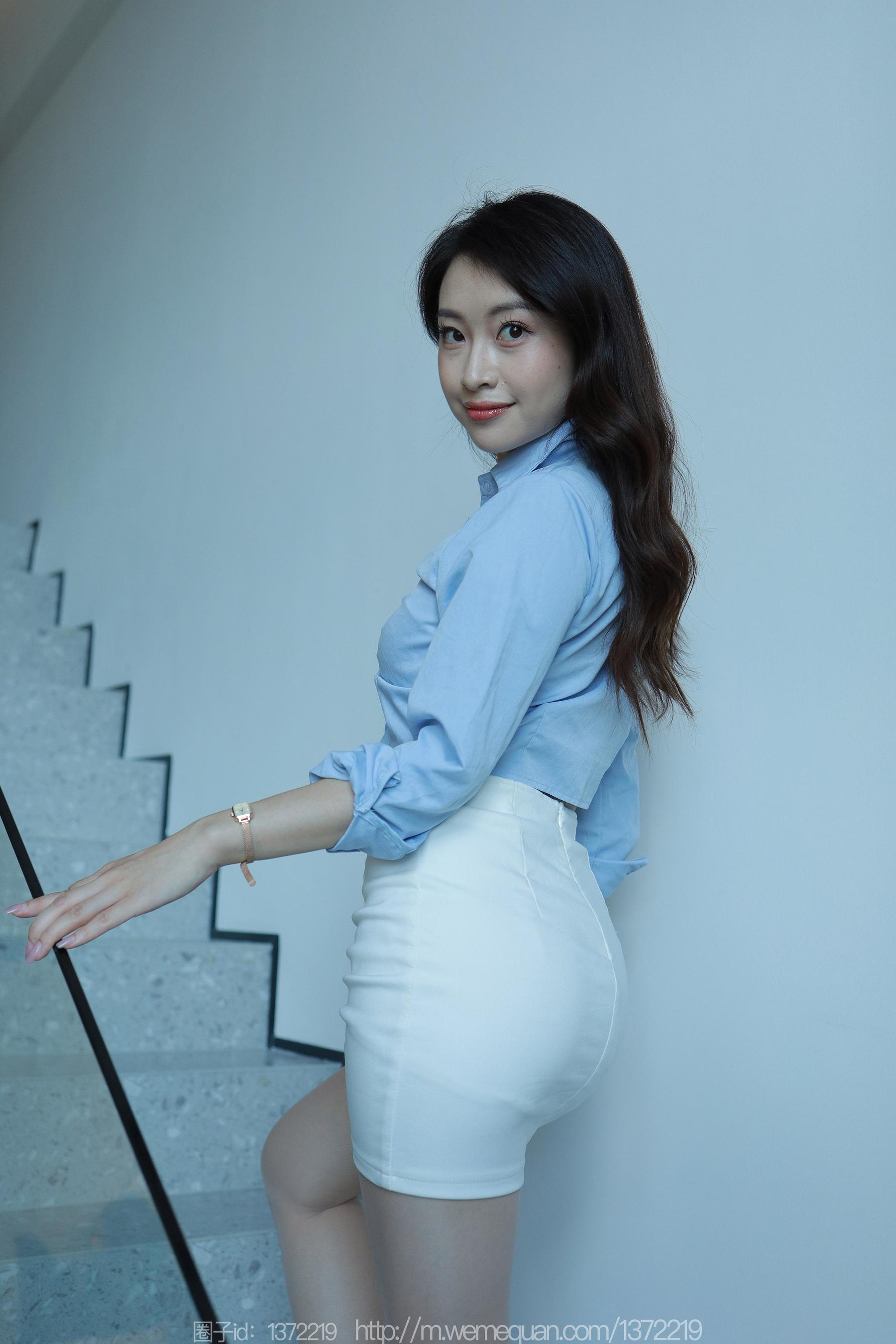 IESS异思趣向 - 模特：小婕 《蓝领佳人》