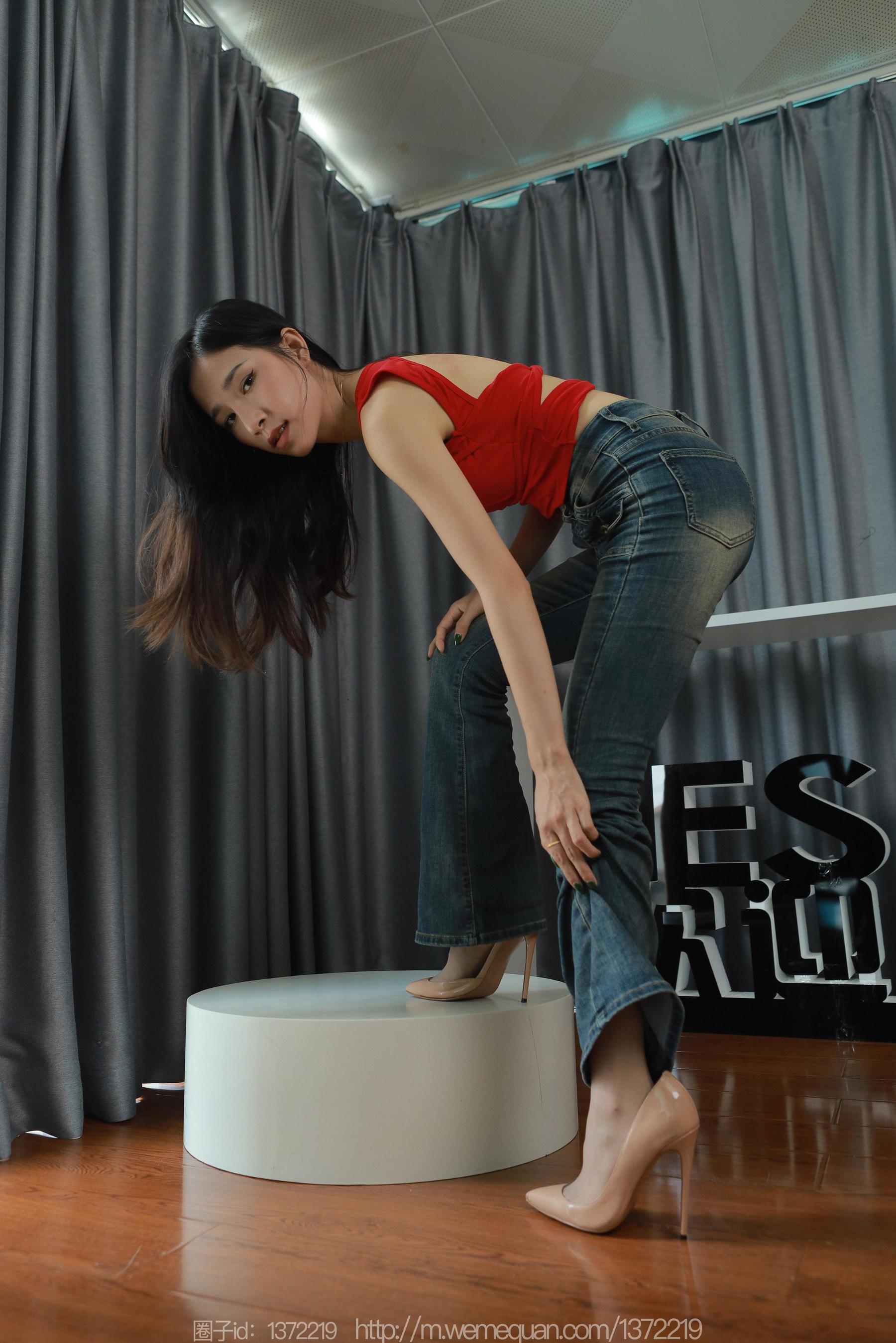 IESS异思趣向 - 模特：美子 《牛仔裤里丝》