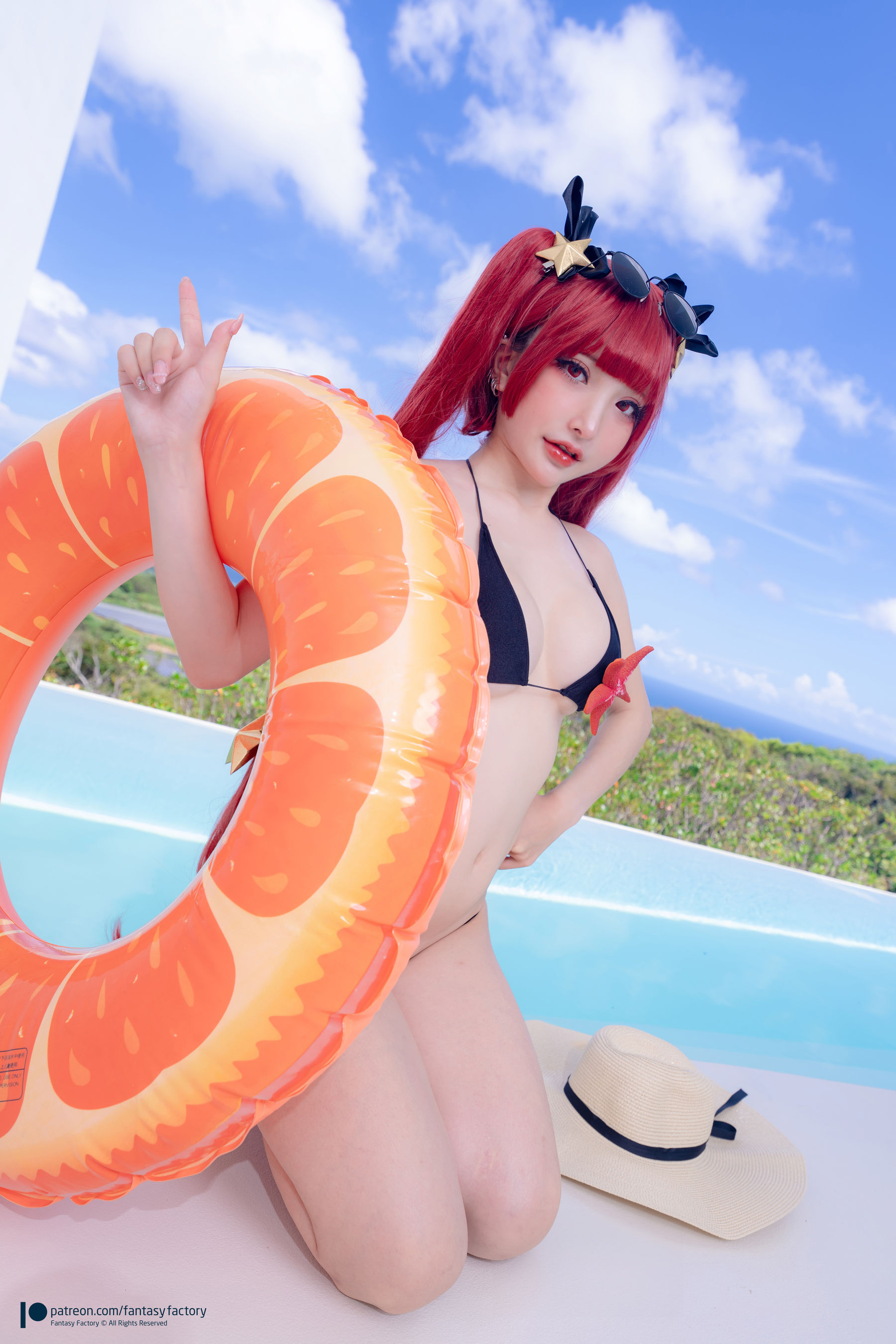 [Fantasy Factory] 小丁Cosplay写真 - 檀香山泳衣