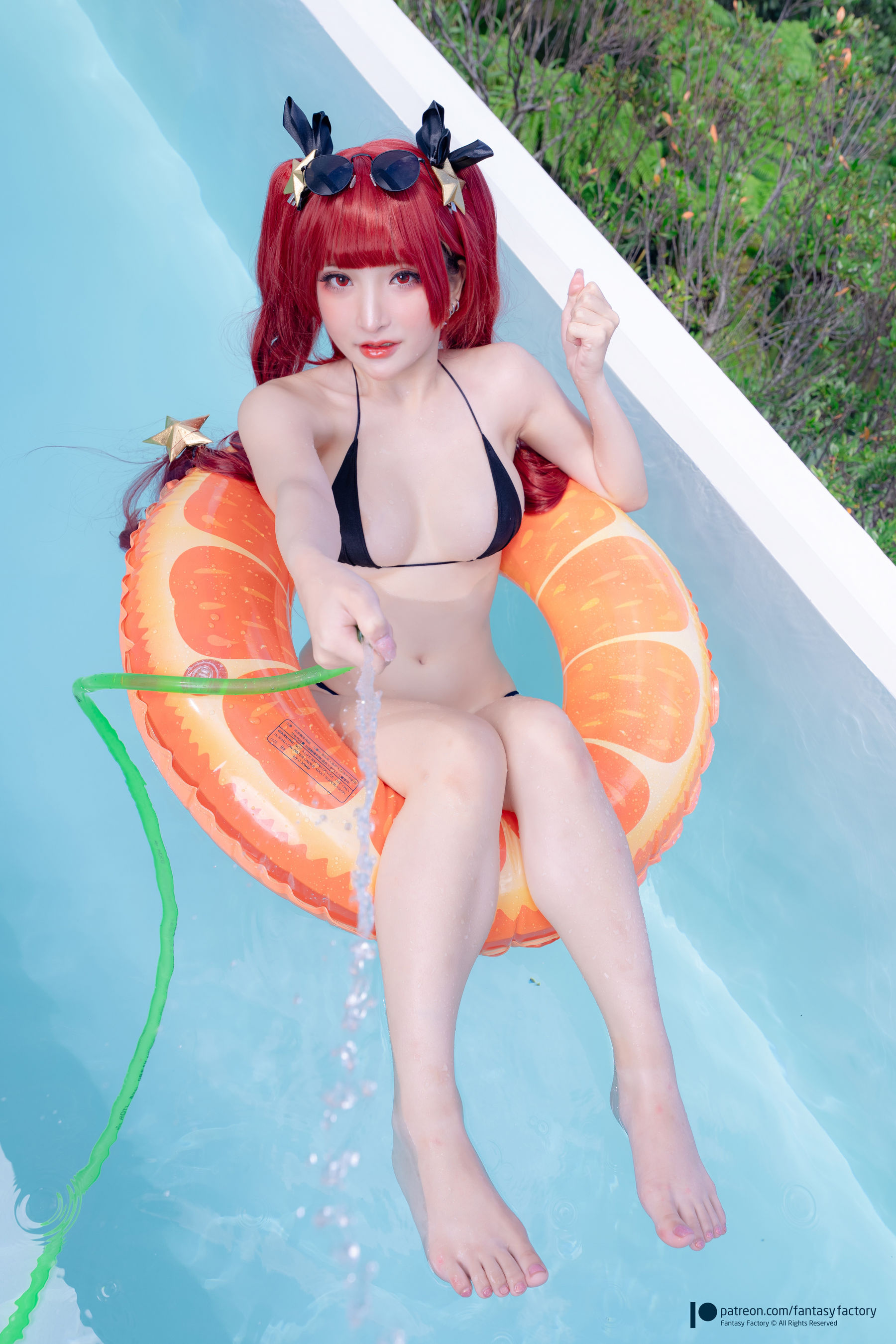 [Fantasy Factory] 小丁Cosplay写真 - 檀香山泳衣