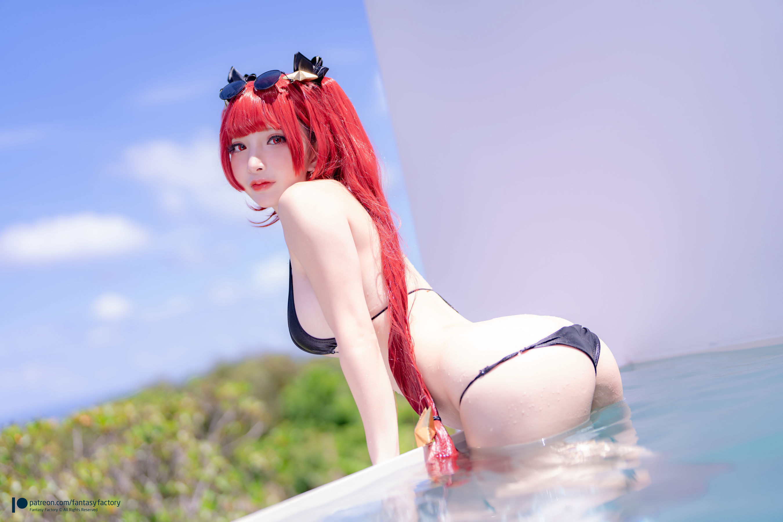 [Fantasy Factory] 小丁Cosplay写真 - 檀香山泳衣