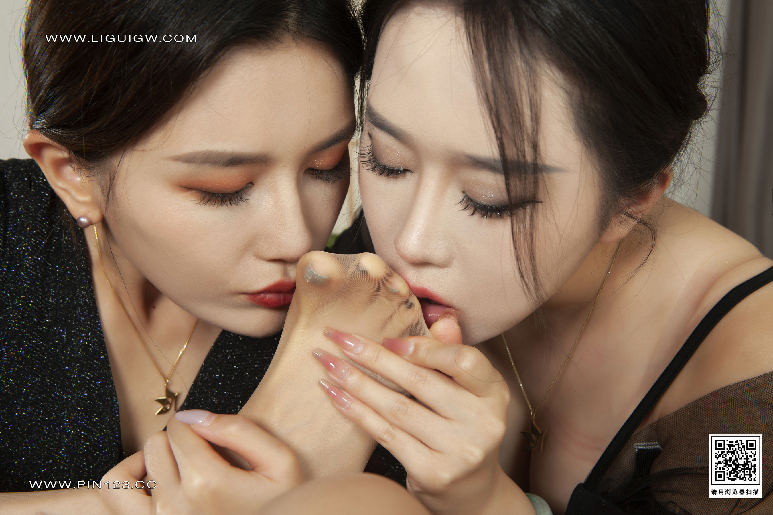 [Ligui丽柜] 2023.08.21 七夕情结 甜甜&柒柒