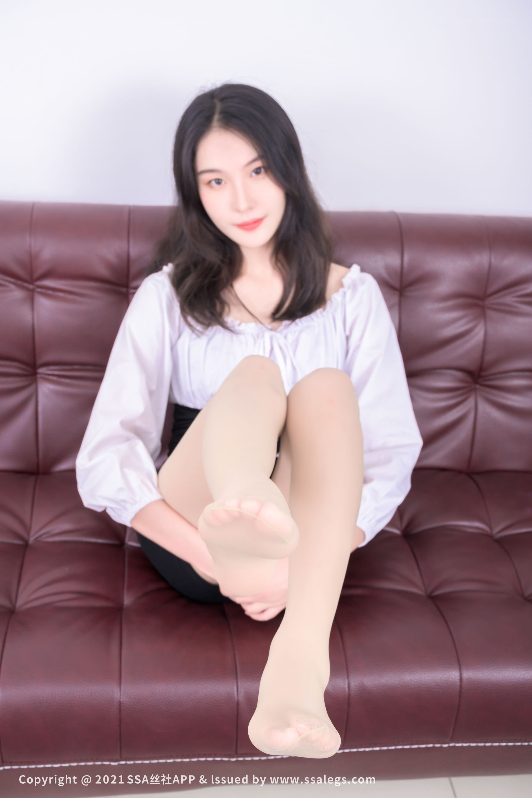 [SSA丝社]超清写真 No.647 模特 素素 的肉丝袜（下）