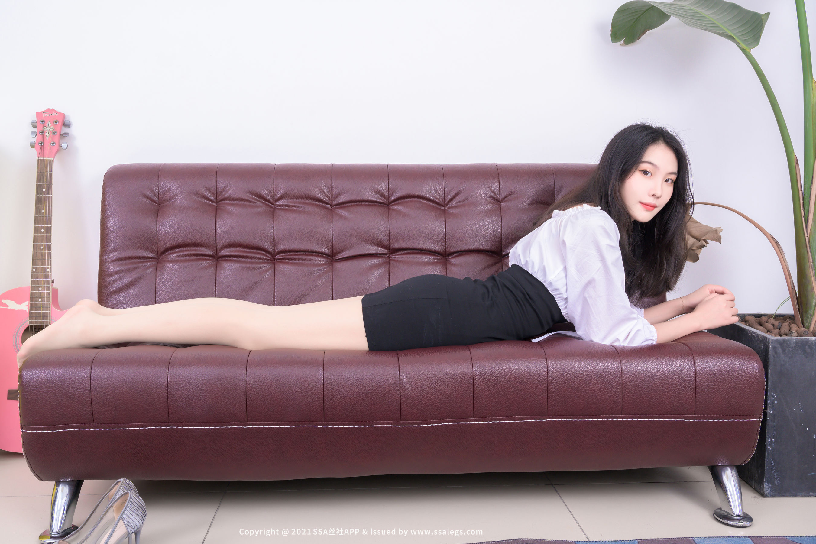 [SSA丝社]超清写真 No.647 模特 素素 的肉丝袜（下）