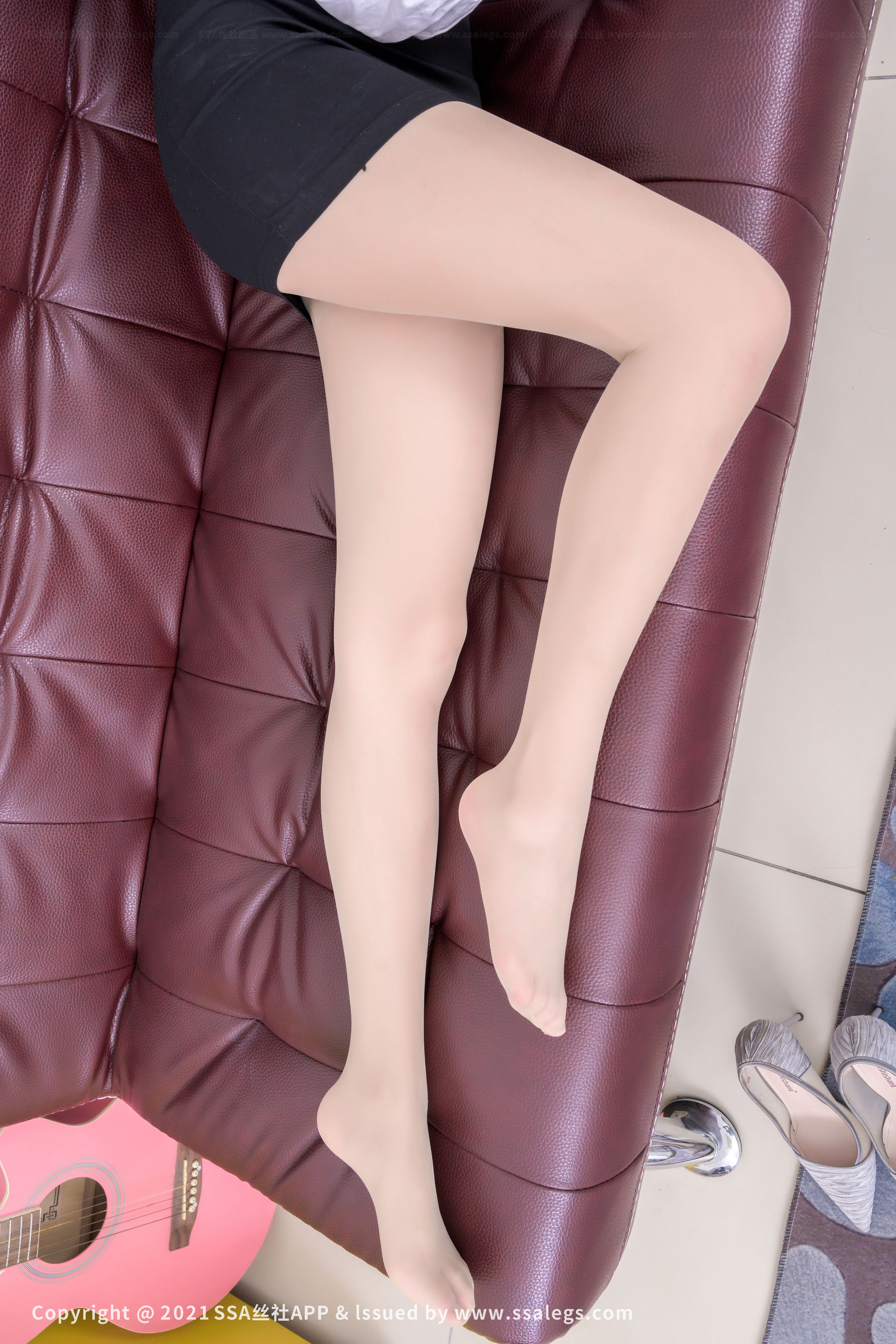 [SSA丝社]超清写真 No.647 模特 素素 的肉丝袜（下）