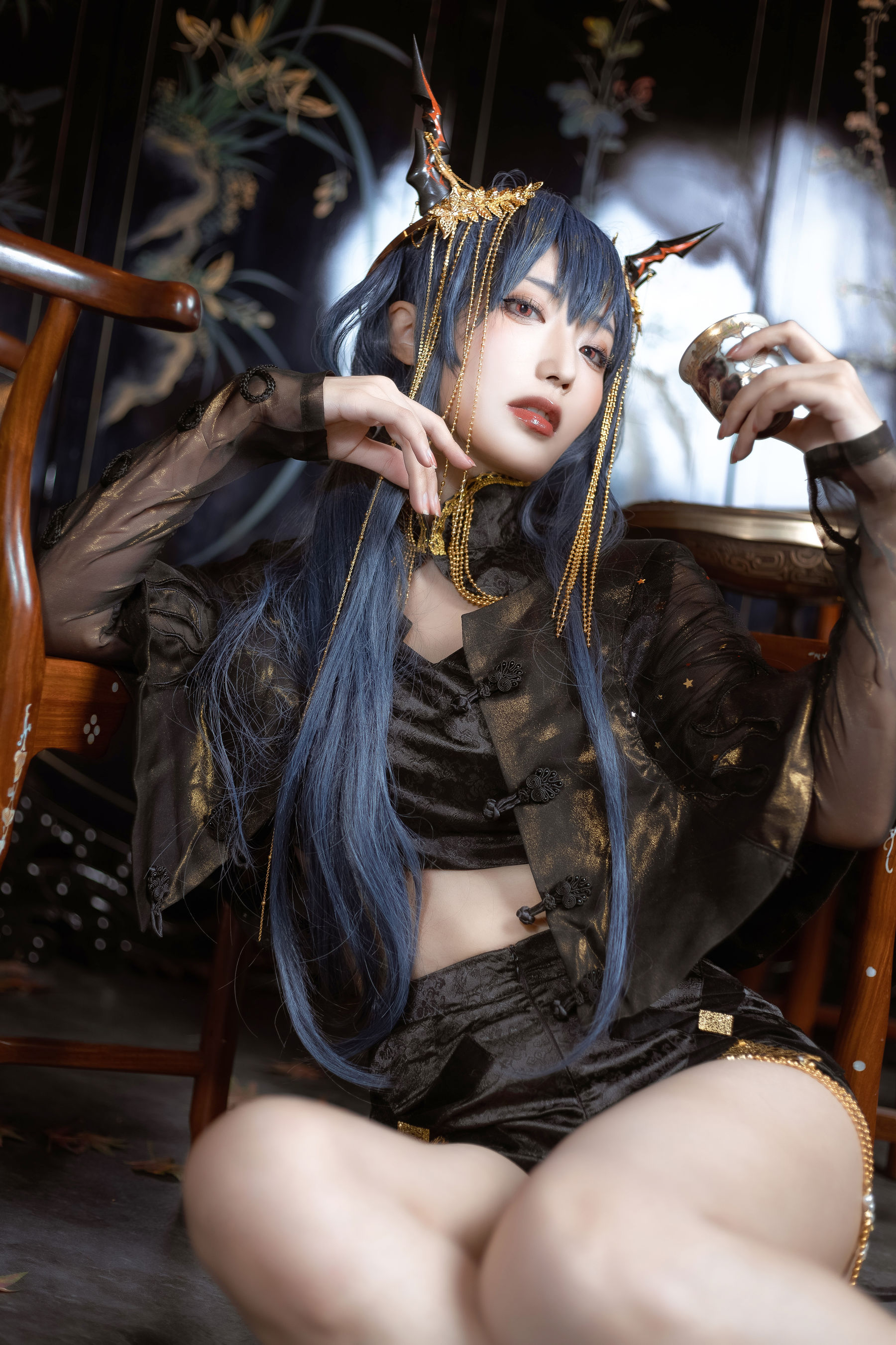动漫博主切切celia - 明日方舟 陈 音律联觉